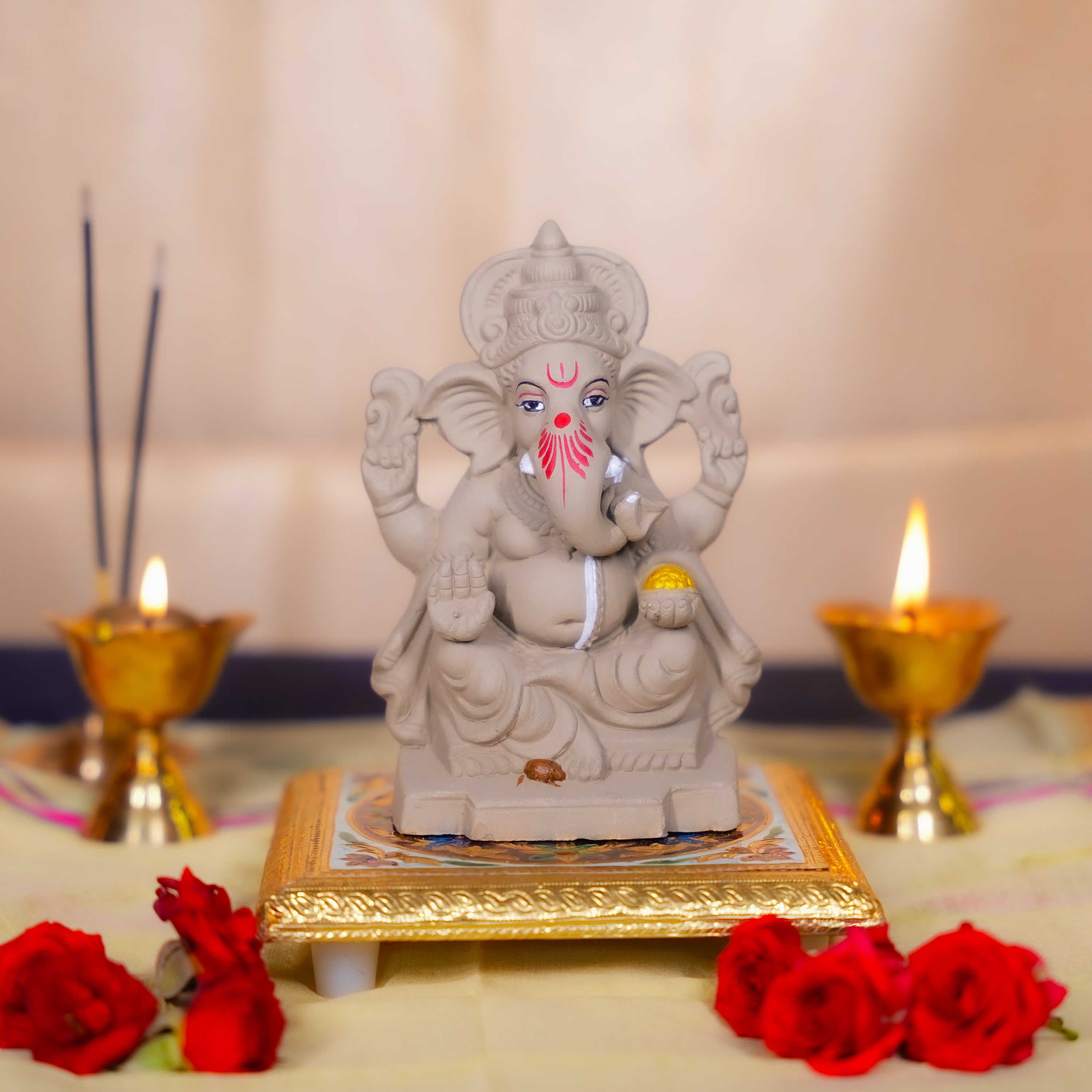 ECO FRIENDLY GANESH IDOL