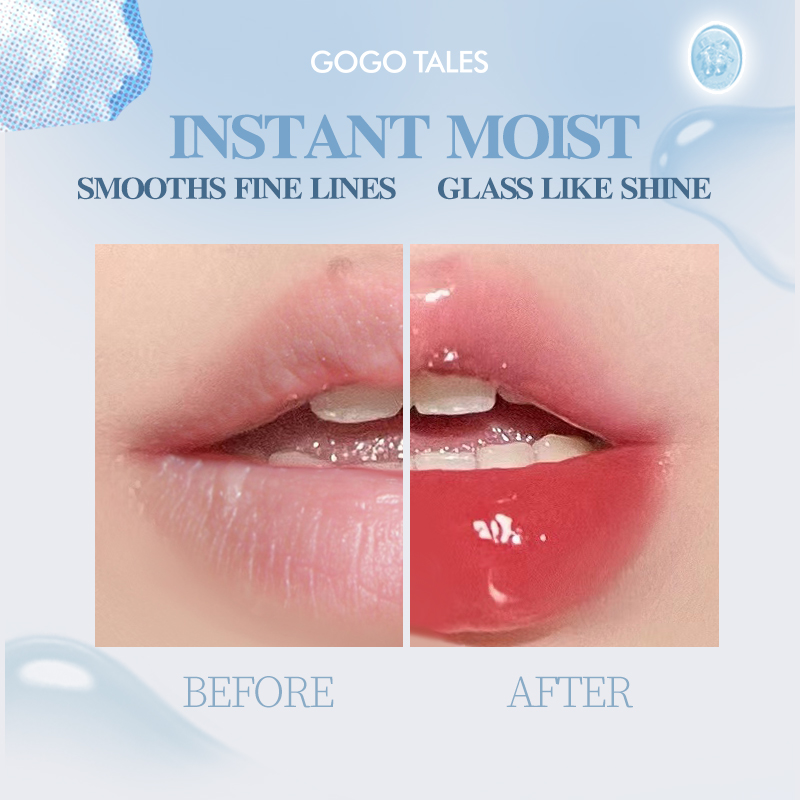 [BARU!]GOGO TALES Magic LipGems Glossy Lipstick Transferproof Lip Gloss Waterproof Lipcream Tahan Lama Long Lasting Moisturizing Ringan Lip Matte Soft Pewarna Cantik Liptint Kosmetik Bibir Make Up GT807