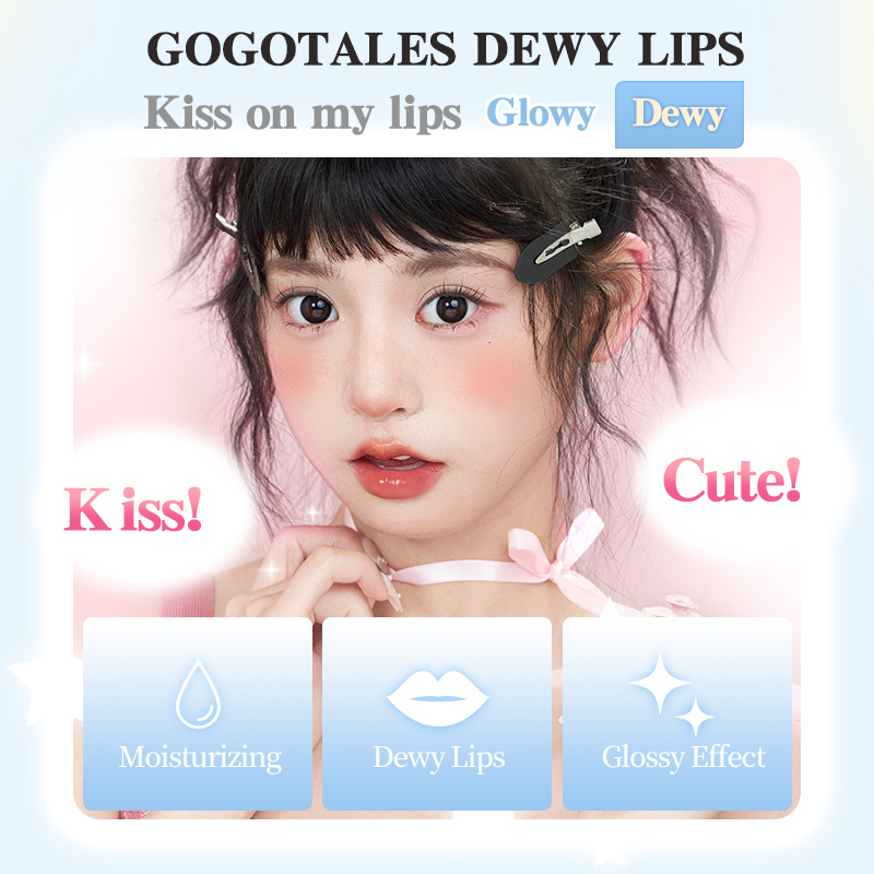 [BARU!]GOGO TALES LipGems Magical Lipstick Crystal Moisturizing Lipstik Matte Tahan Lama Transferproof Lipcream Waterproof Long Lasting Color Dewy Lips Ringan Liptint Kosmetik Bibir Make Up  GT815
