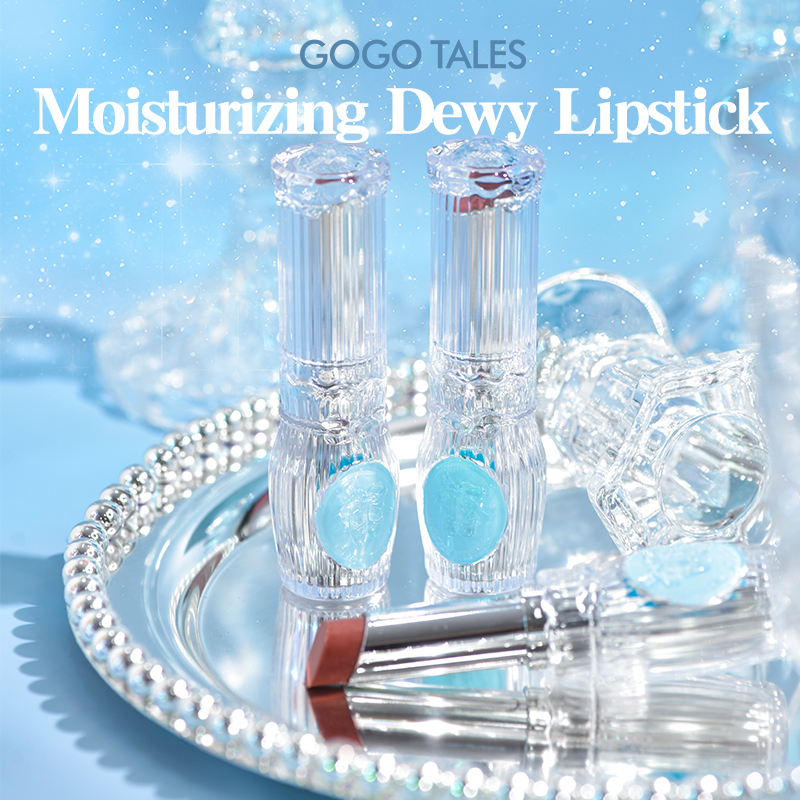 [BARU!]GOGO TALES LipGems Magical Lipstick Crystal Moisturizing Lipstik Matte Tahan Lama Transferproof Lipcream Waterproof Long Lasting Color Dewy Lips Ringan Liptint Kosmetik Bibir Make Up  GT815