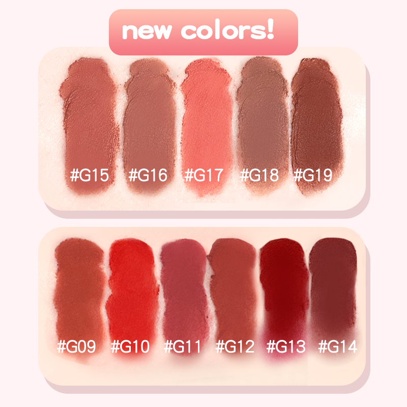 [BEST SELLER]GOGO TALES Ice Lipmud Lip Matte Velvet Lipstick Tahan Lama Liptint Kosmetik Bibir Lipcream Make Up Lipstik Liquid Lip Gloss GT620