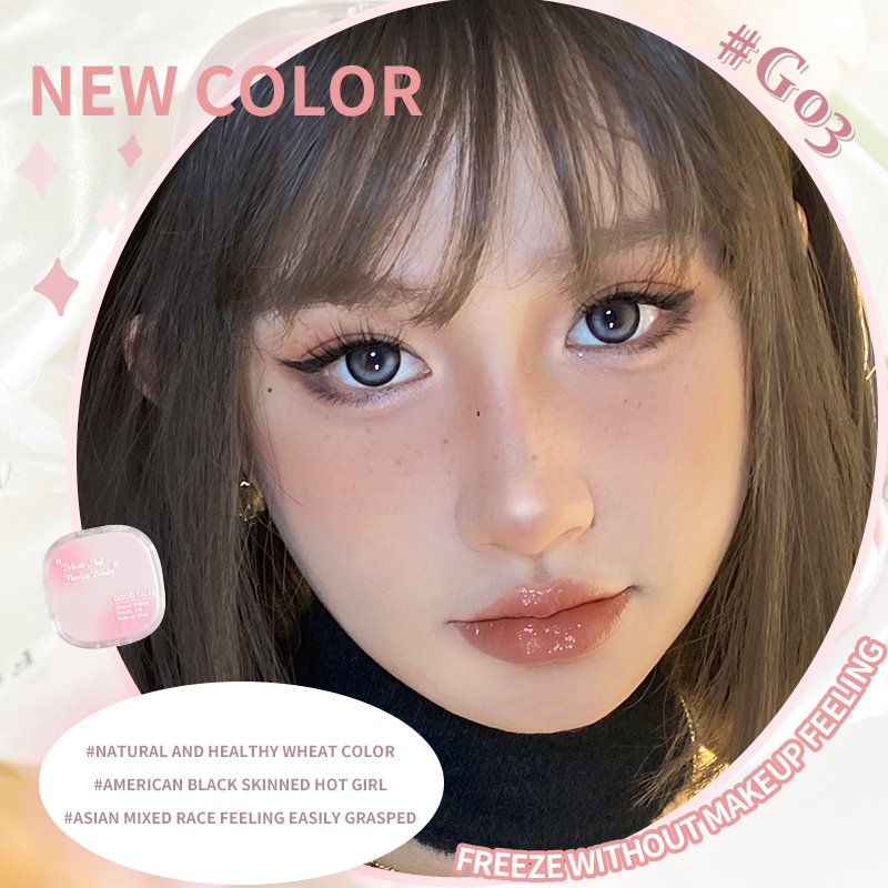 [BPOM]GOGOTALES Air Cushion Compact Powder Indonesian Skin BB Cream Concealer Moisturizing Foundation Cosmetic GT543
