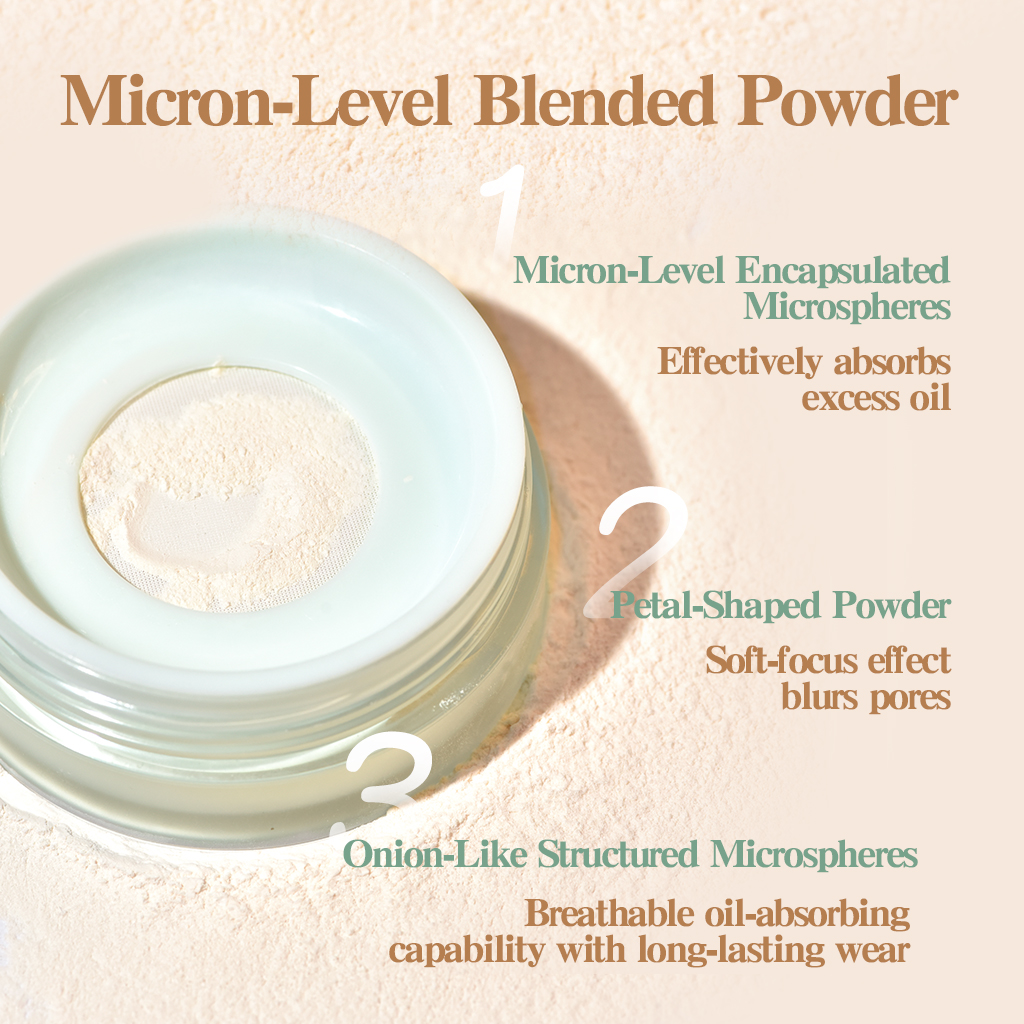 [BPOM]GOGO TALES Loose Powder Oil Control Bedak Padat Tahan Lama Makeup Wajah Matte Foundation Bedak Tabur Waterproof Compact Powder GT692
