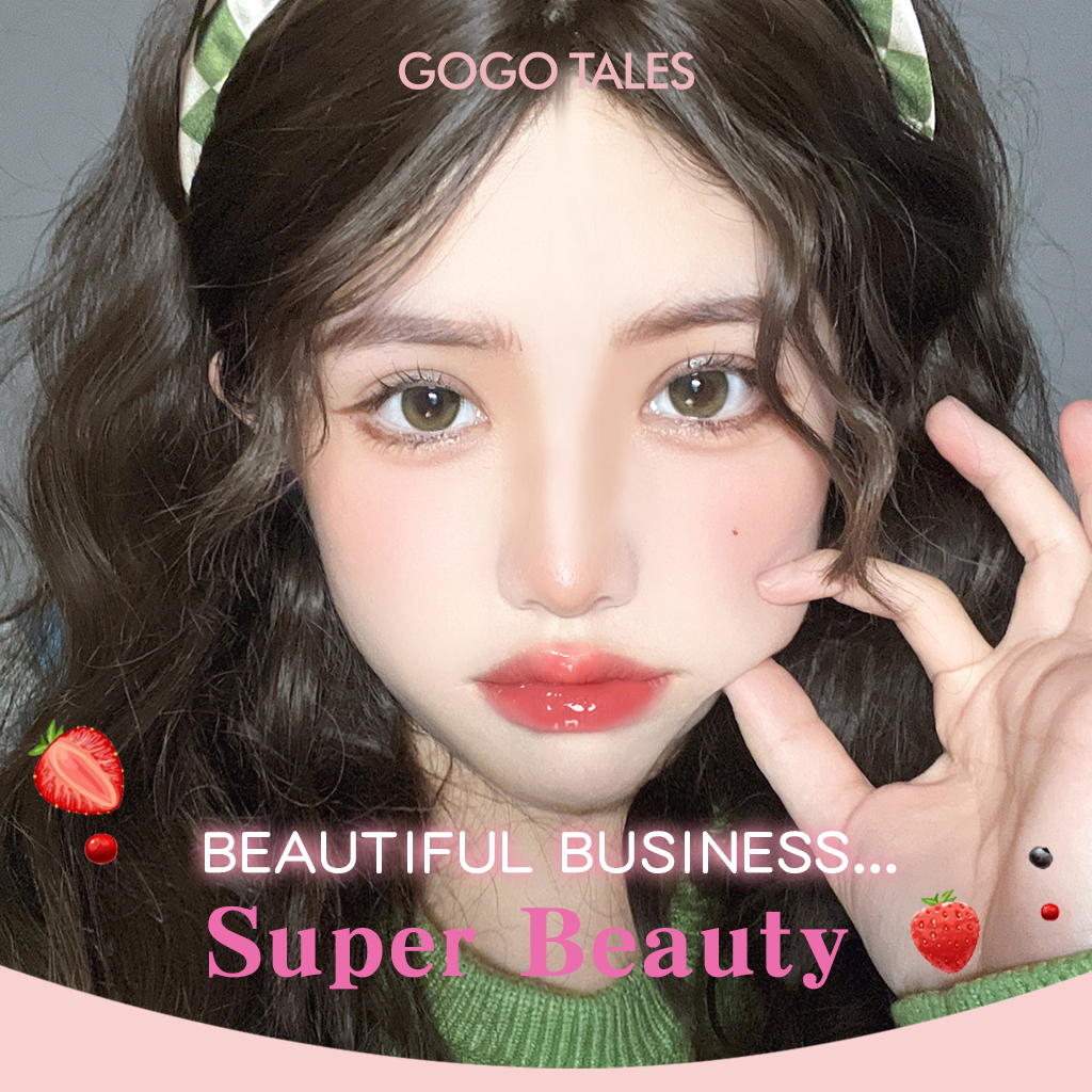 [BPOM]GOGO TALES Little Pink Ball Lip Gloss Sweet Jelly Color Lipstick Soft Lipcream Moisturizing Lip Tint Anak Sekolah Lip Matte Lip Glaze Tahan Lama GT557
