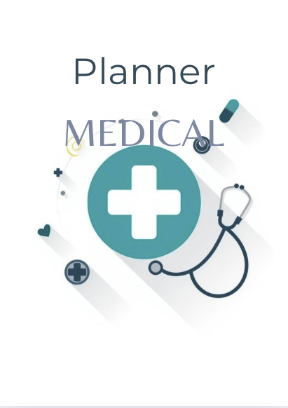 Medical Planner - Editable & Printable