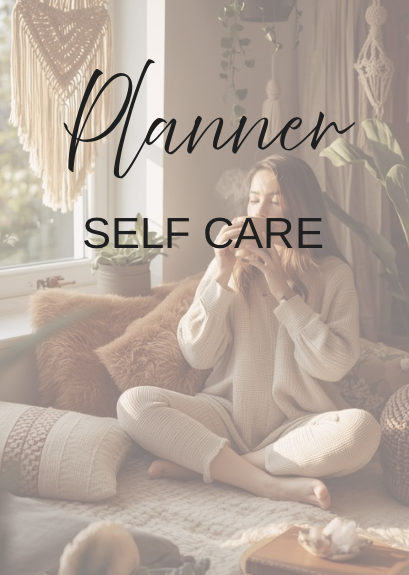 Self Care Planner - Editable & Printable (Boho vibe)