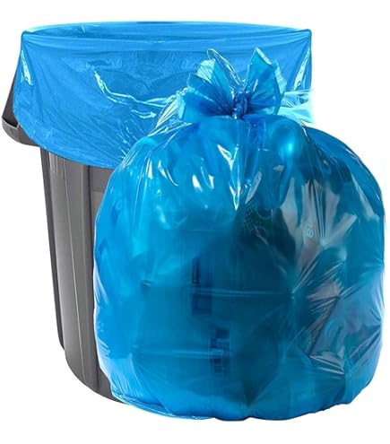 Blue Recycling Trash Bags