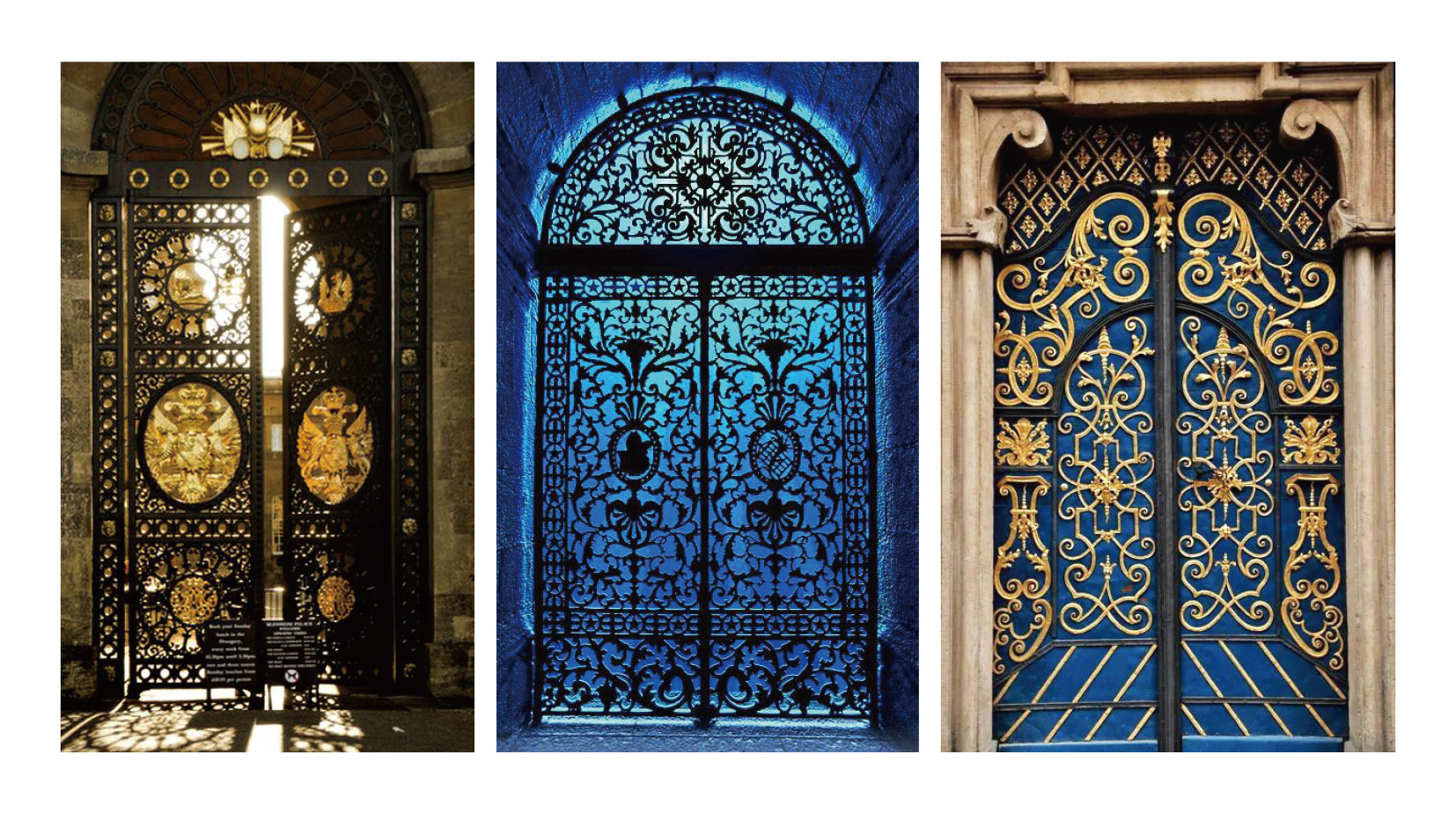 Ornate Wrought Iron Gates