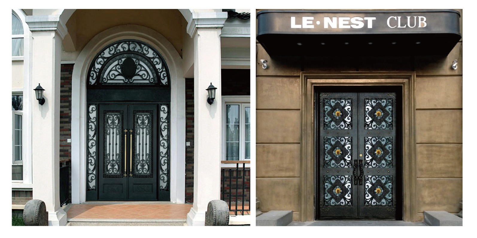 Decorative Iron Doors
