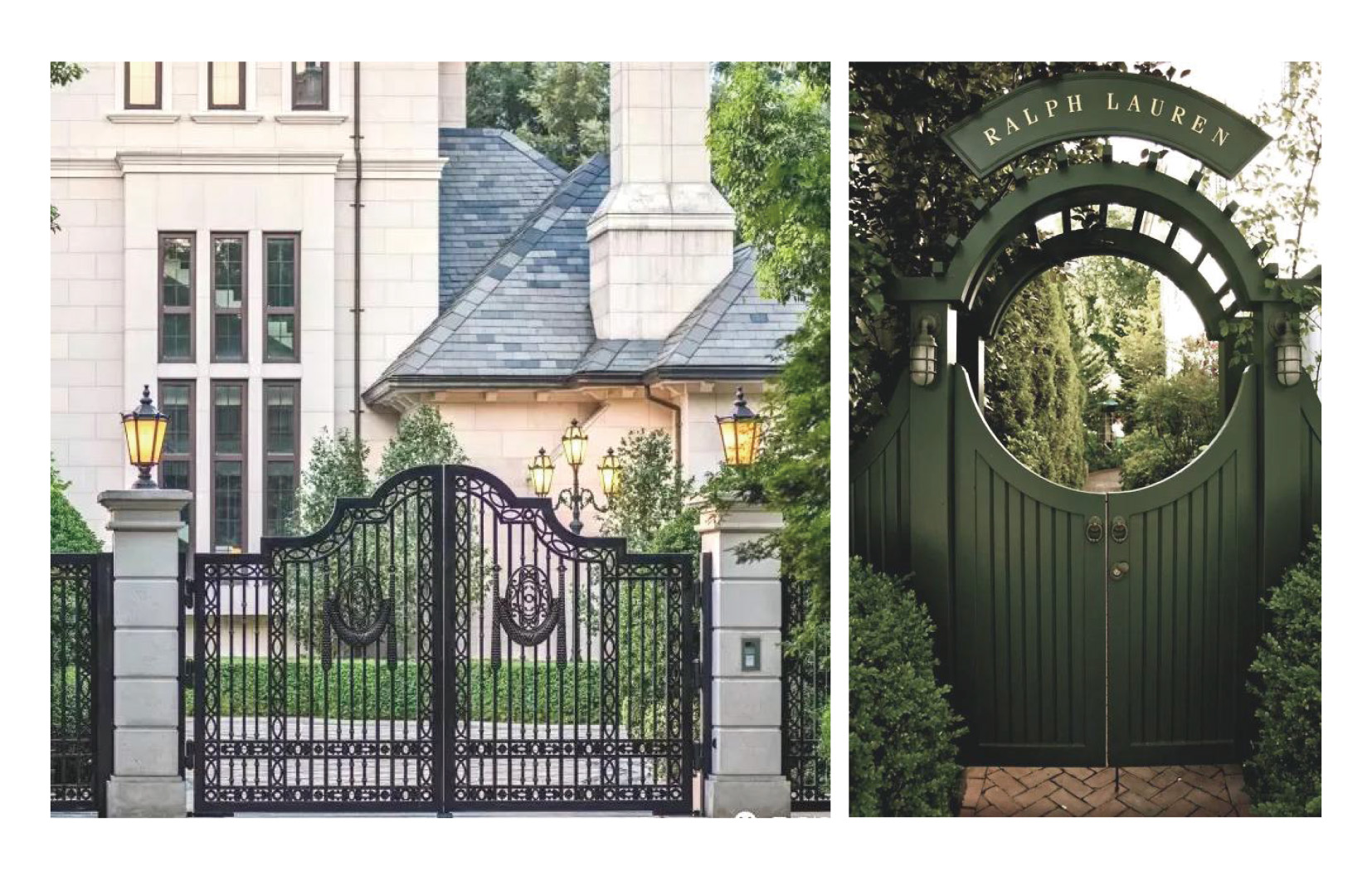 Elegant Iron Gates
