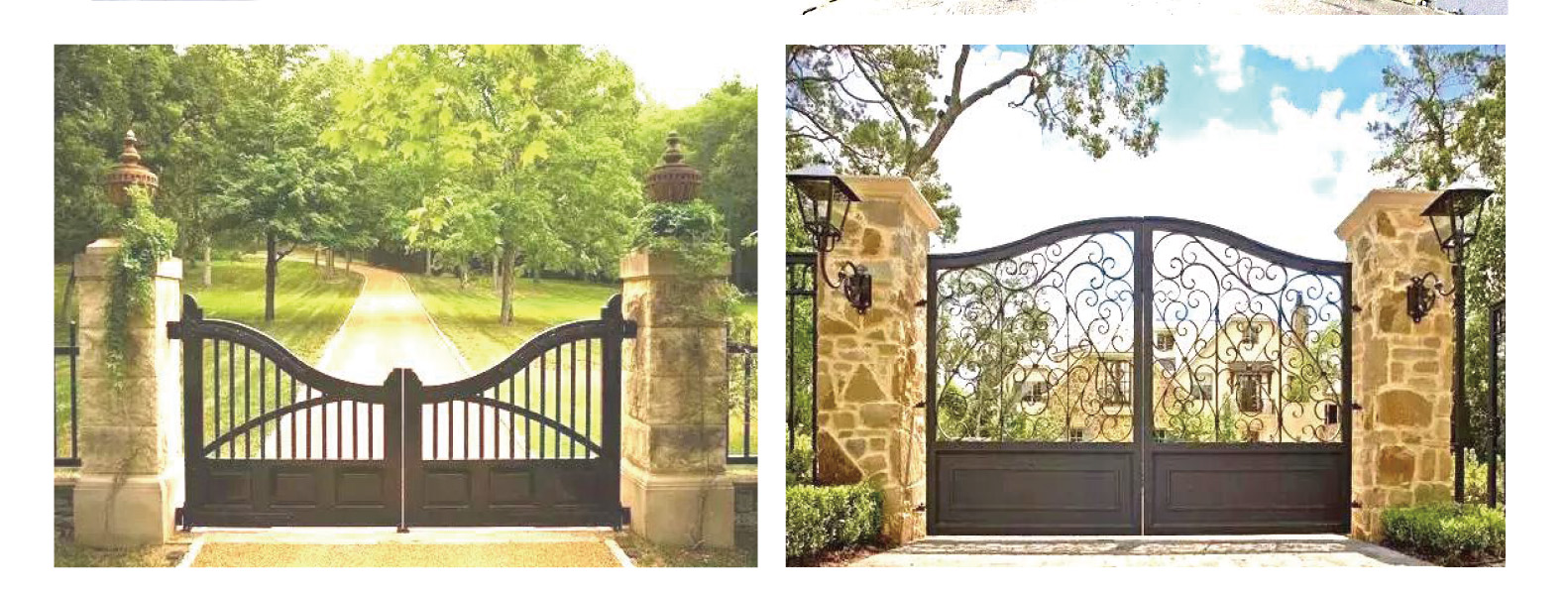 Decorative Driveway Gates