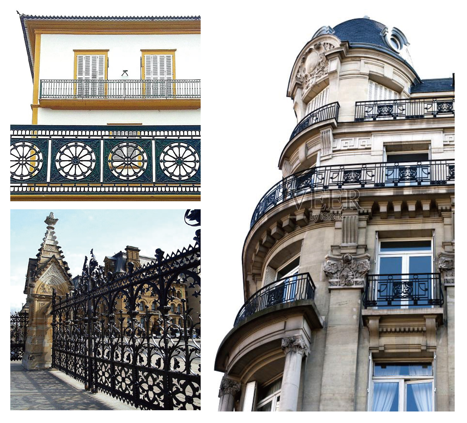 Decorative Iron Balcony Railings