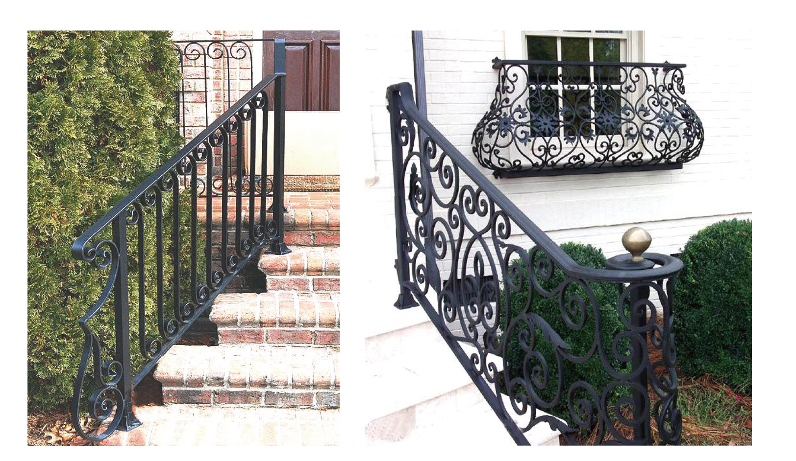 Decorative Wrought Iron Railing