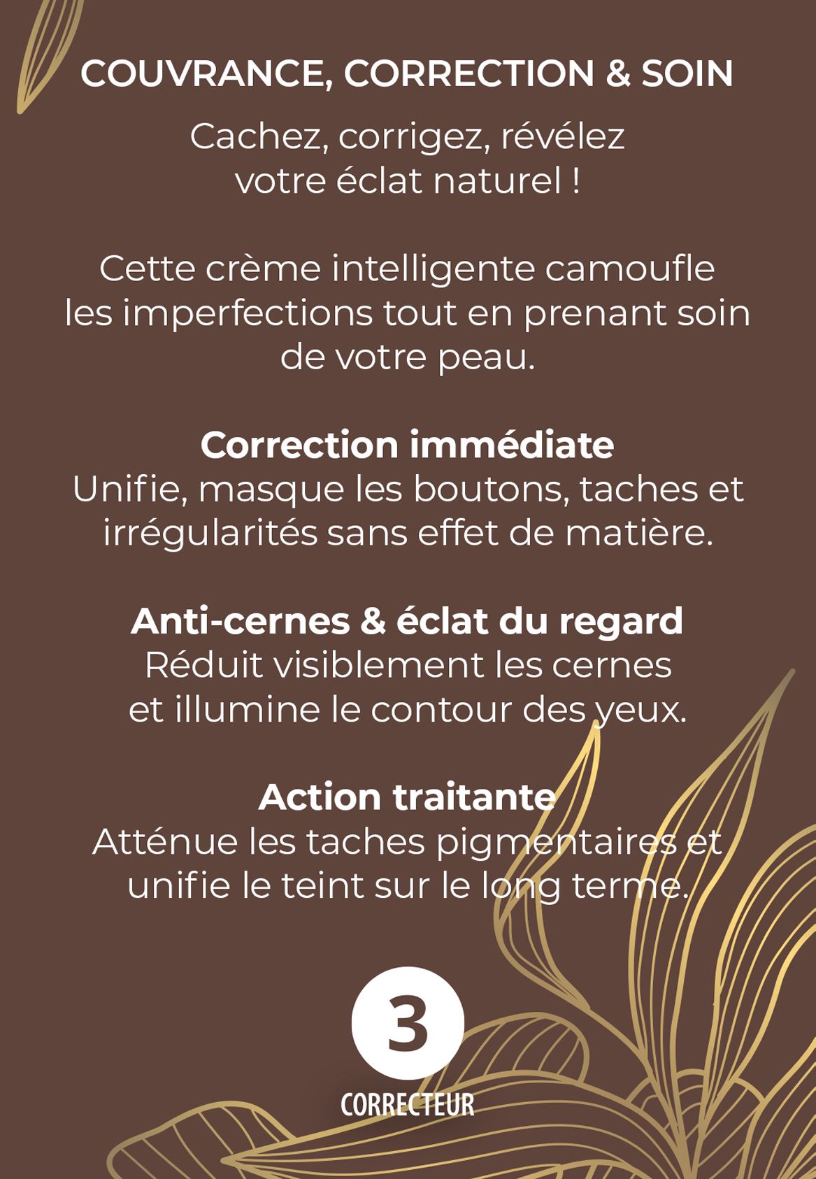 Correcteur #3 Visage parfait