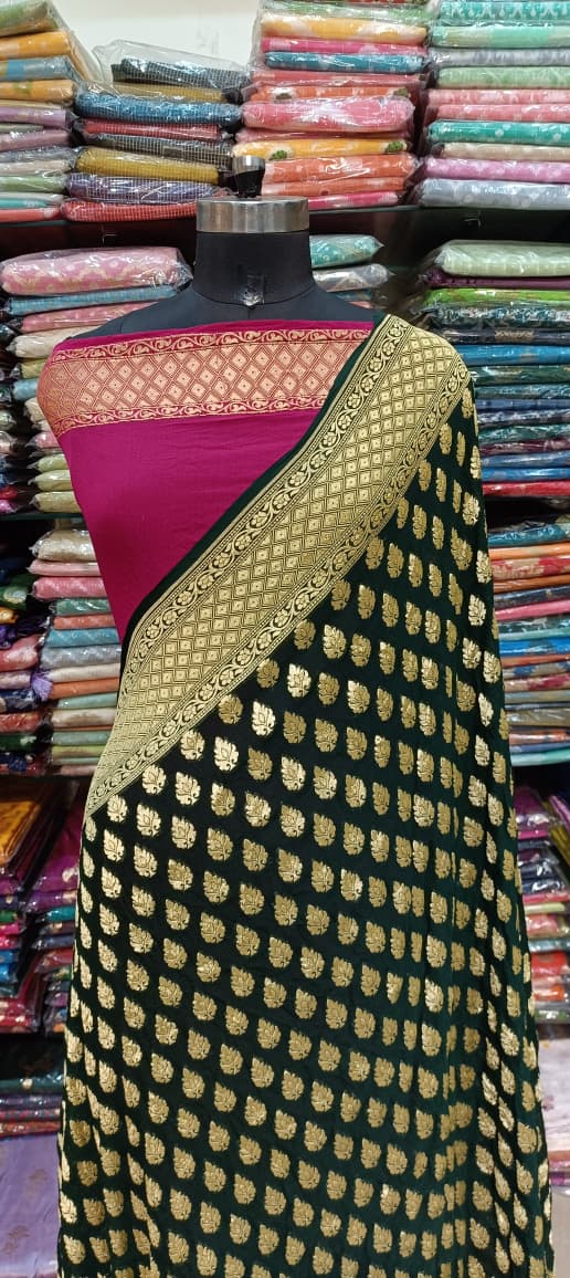 Designer Banarasi Georgette Saree