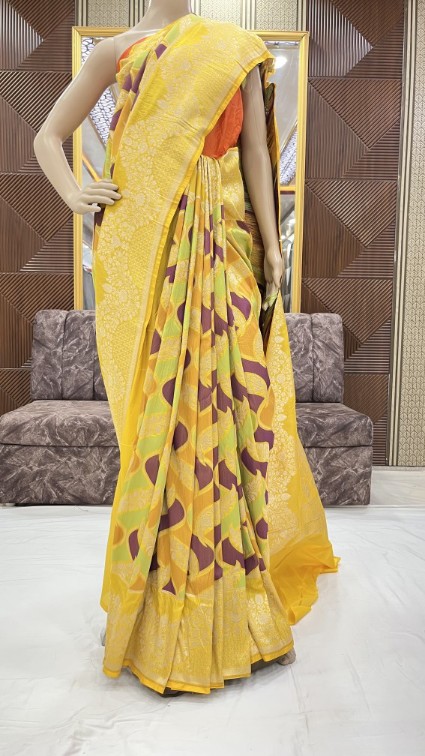 Pure Katan Silk Rangkat 7