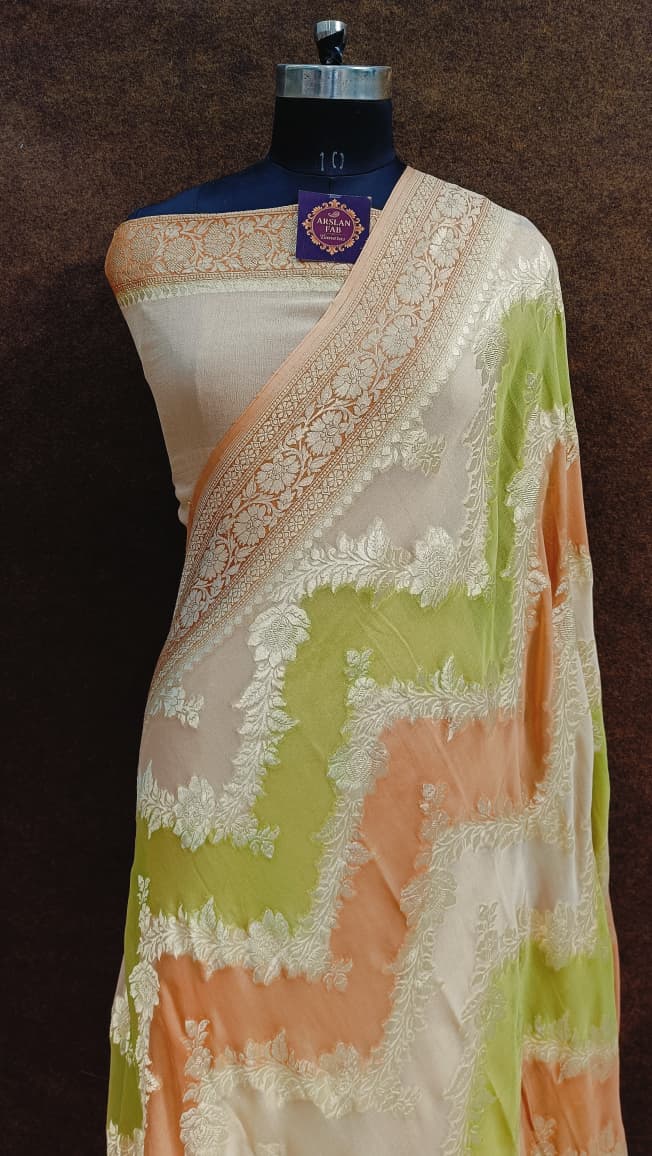 Elegant Designed Banarasi Saree