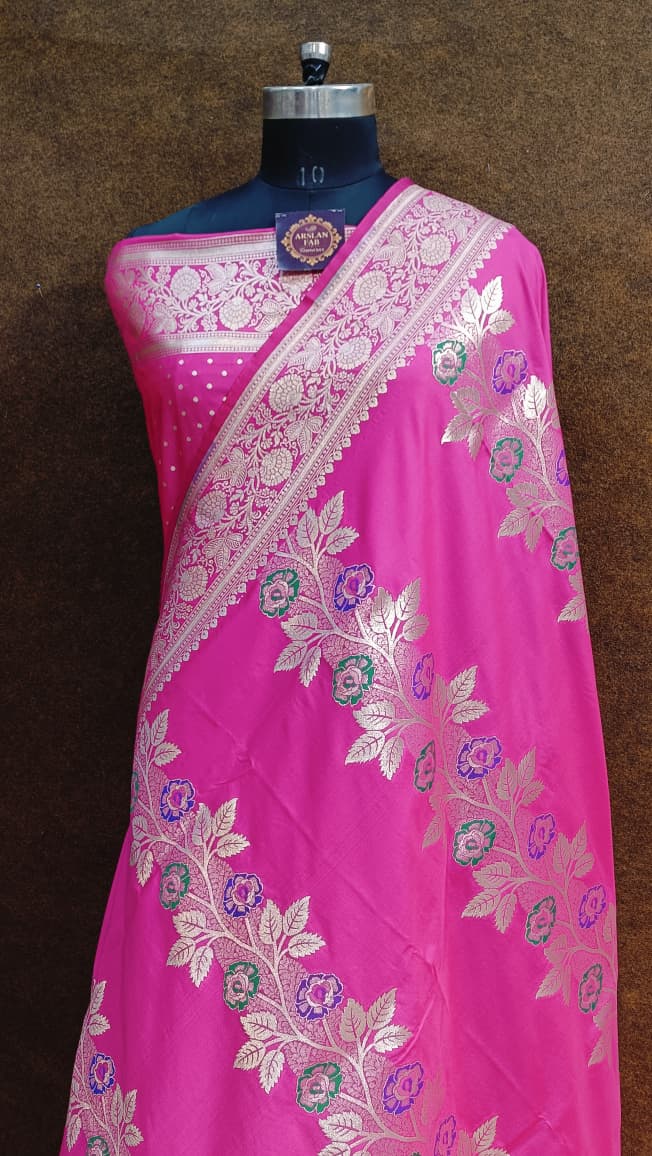 Semi Silk multi meena