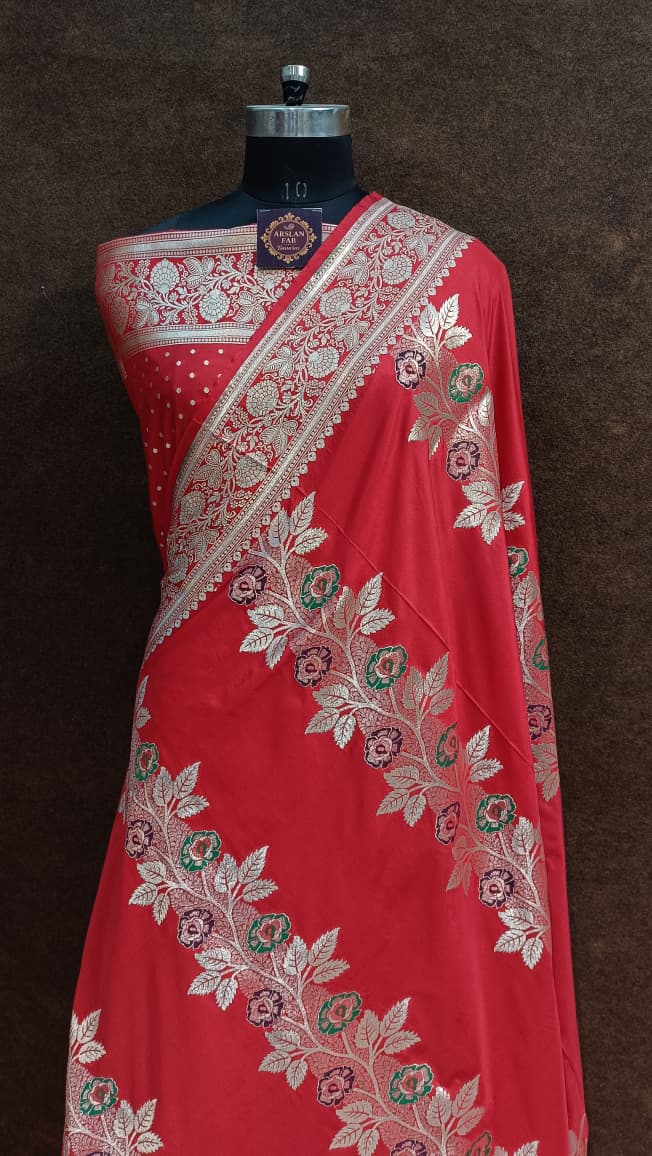 Semi Silk multi meena