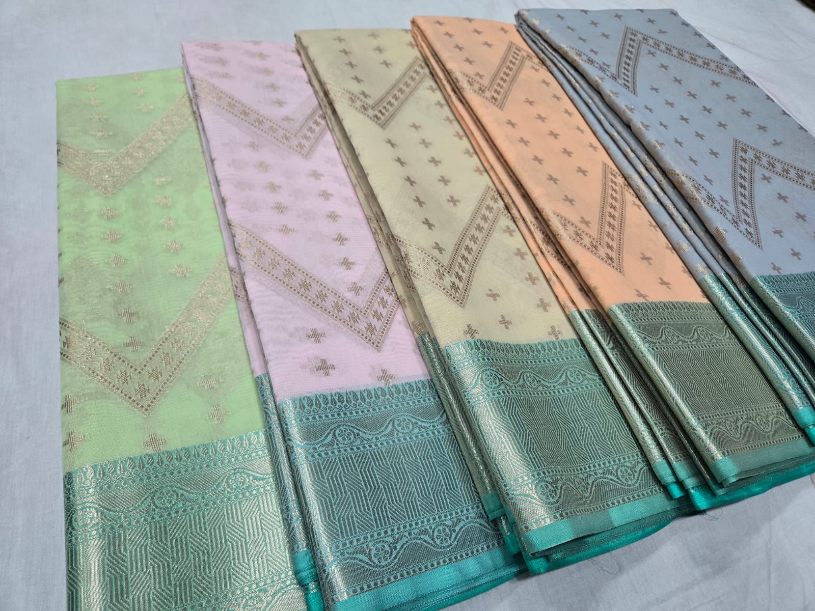 Green Silk Saree