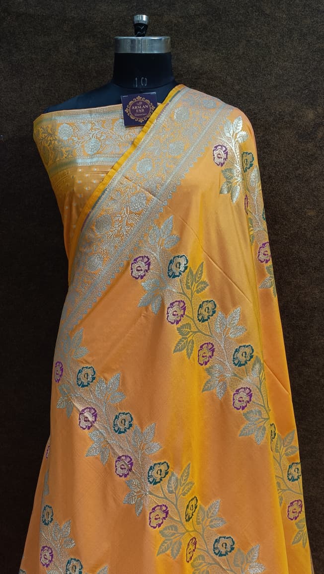 Semi Silk multi meena