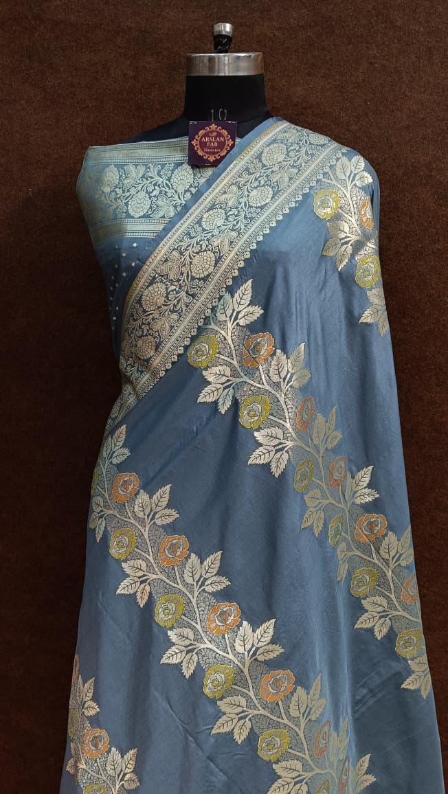 Semi Silk multi meena