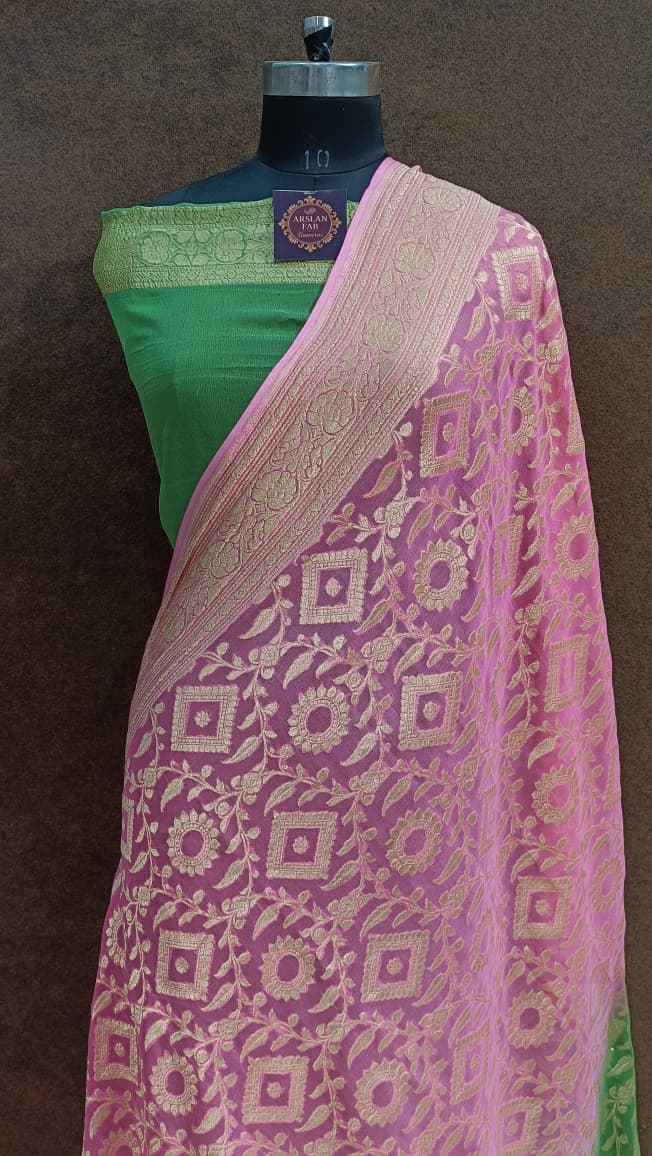 Traditional Georgette Banarasi Saree