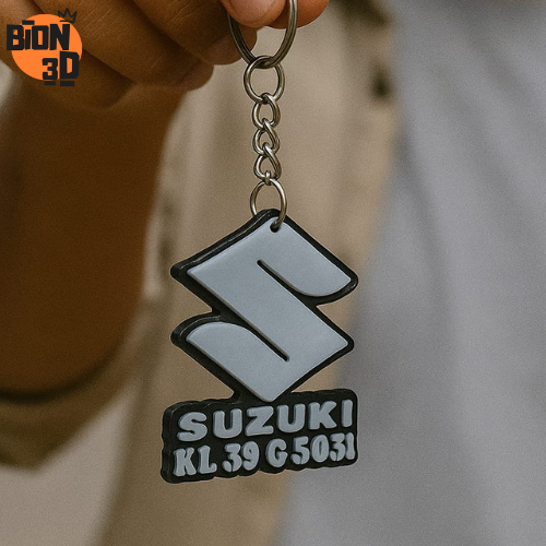 Suzuki Logo Keychain