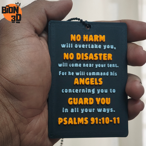 Custom 3D Printed car hanging