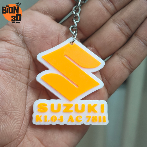 Suzuki Logo Keychain