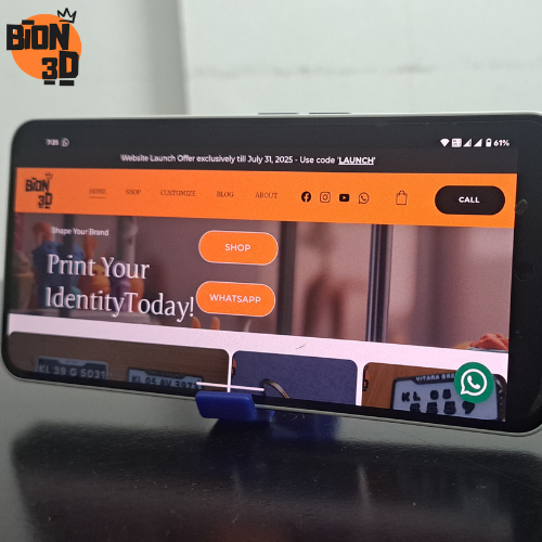 Pinky Saver Smartphone Stand