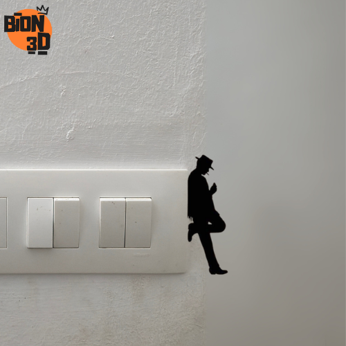 Creative Wall Switch 3d print figures– Silhouette Design