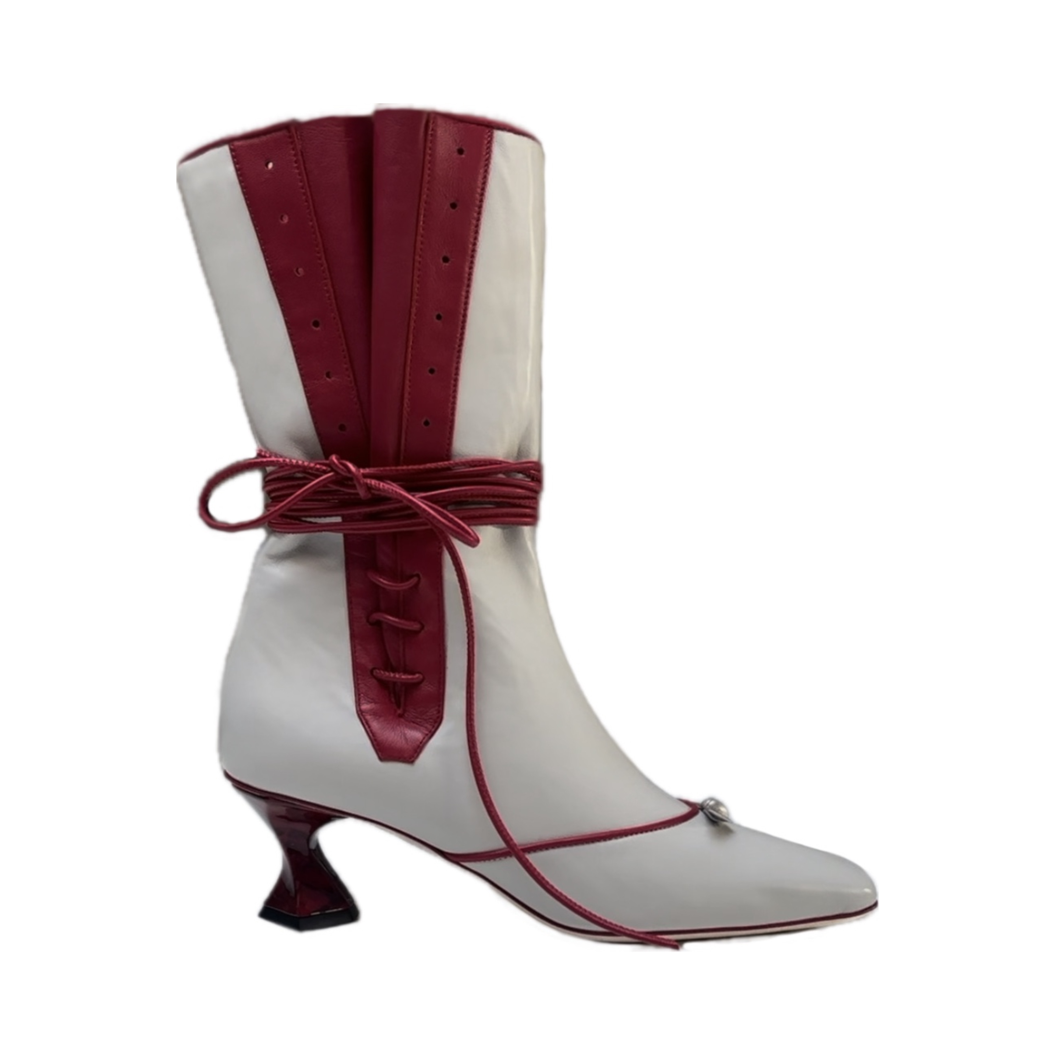 EUREKA - Stylish Red Ankle Boot