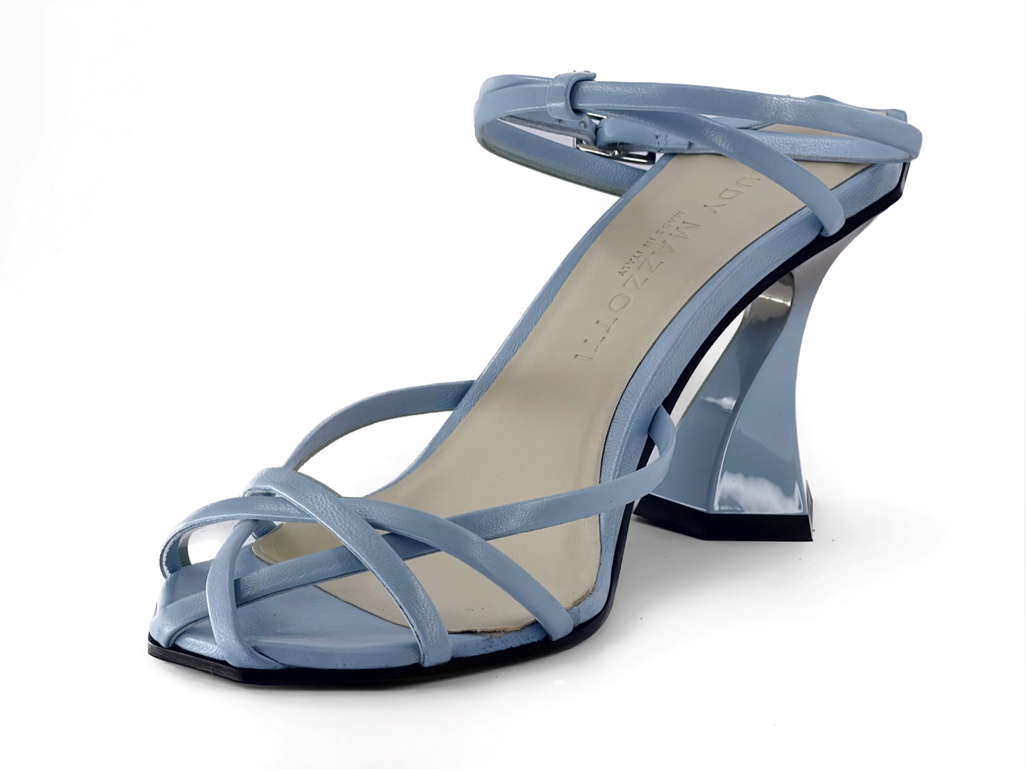 Futuristic pastel blue High Heel Sandal