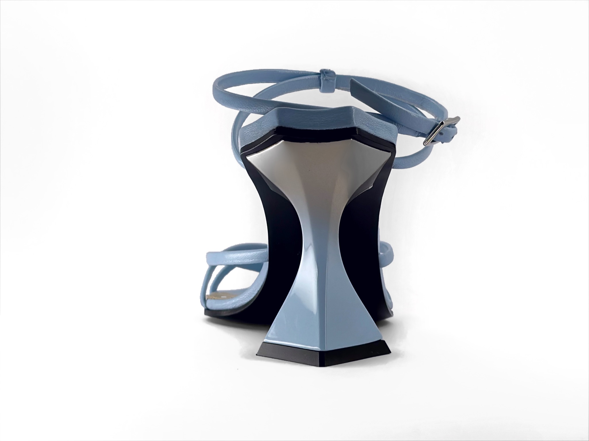 Futuristic pastel blue High Heel Sandal