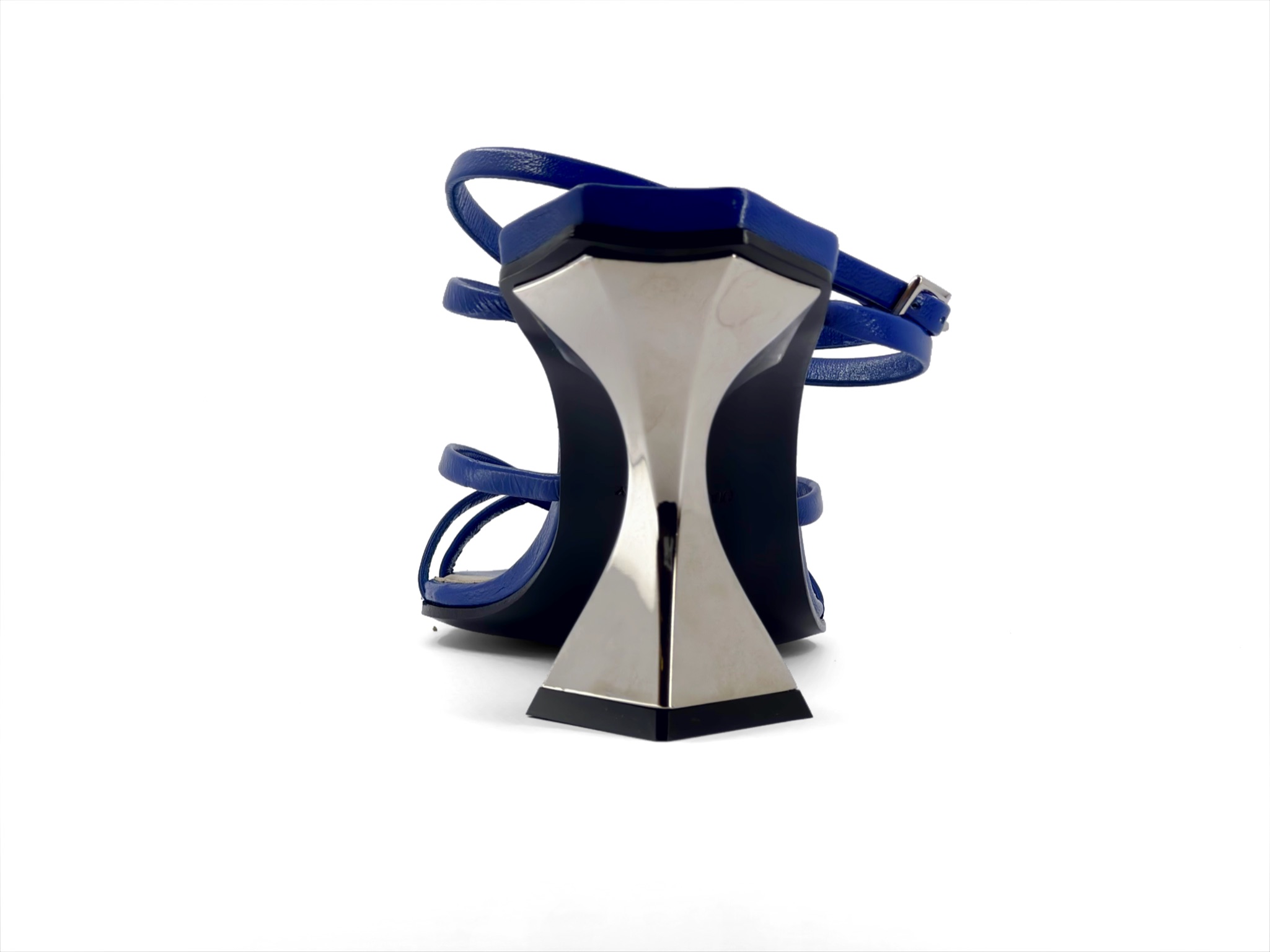 Blue High Heel Sandal