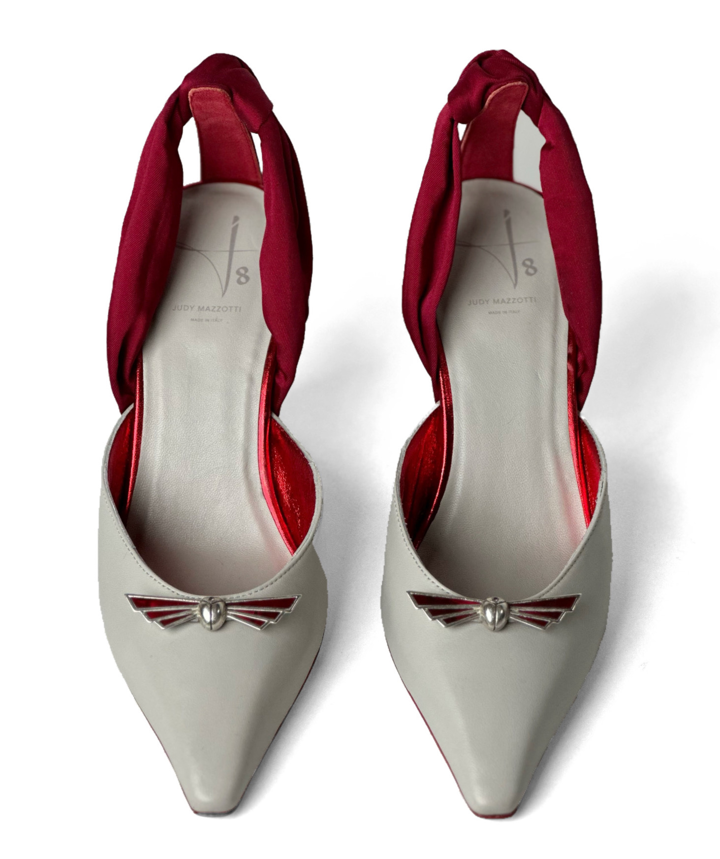Judy Mazzotti - TAYLOR Red women's slingback pumps