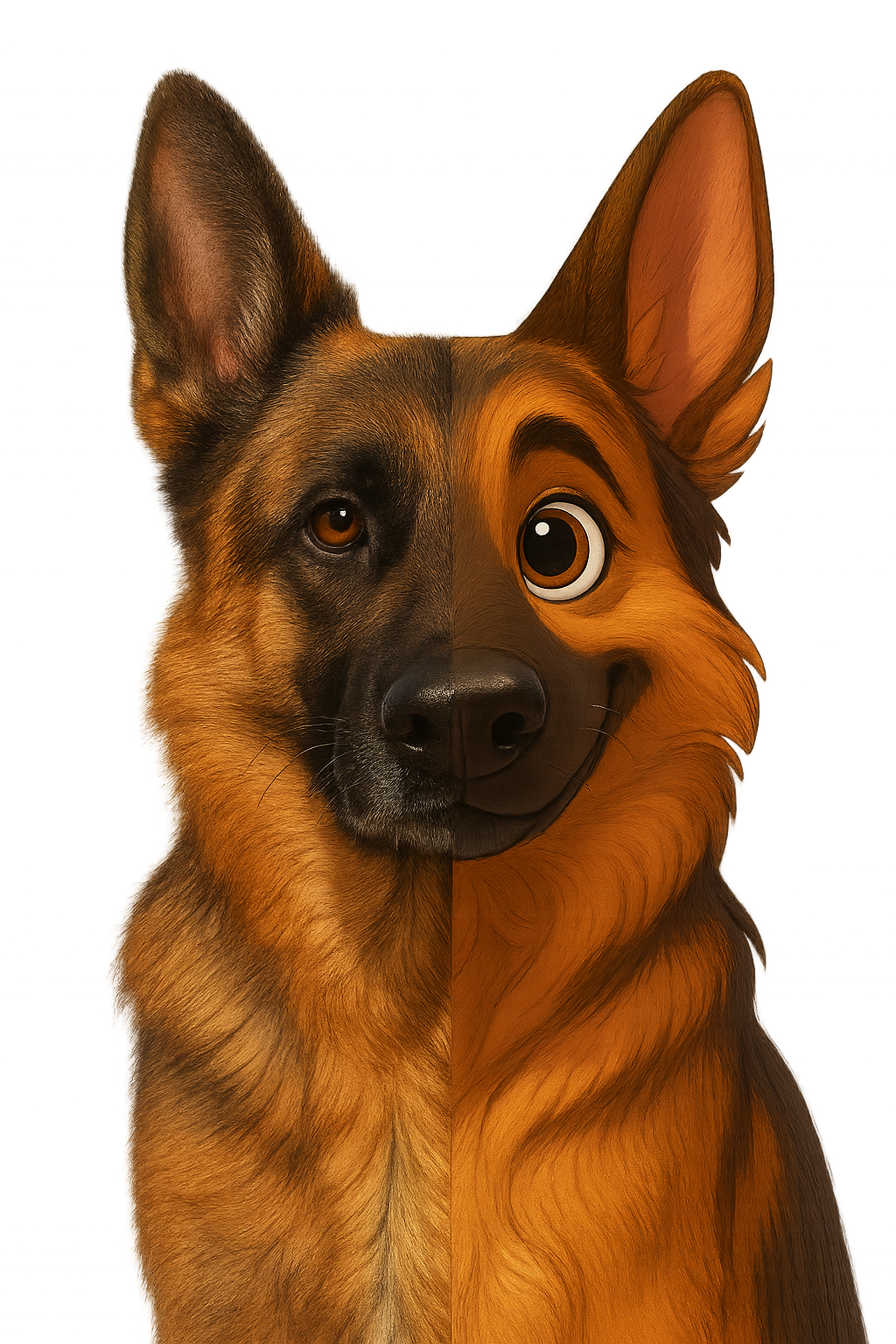 Ritratto personalizzato stile Disney