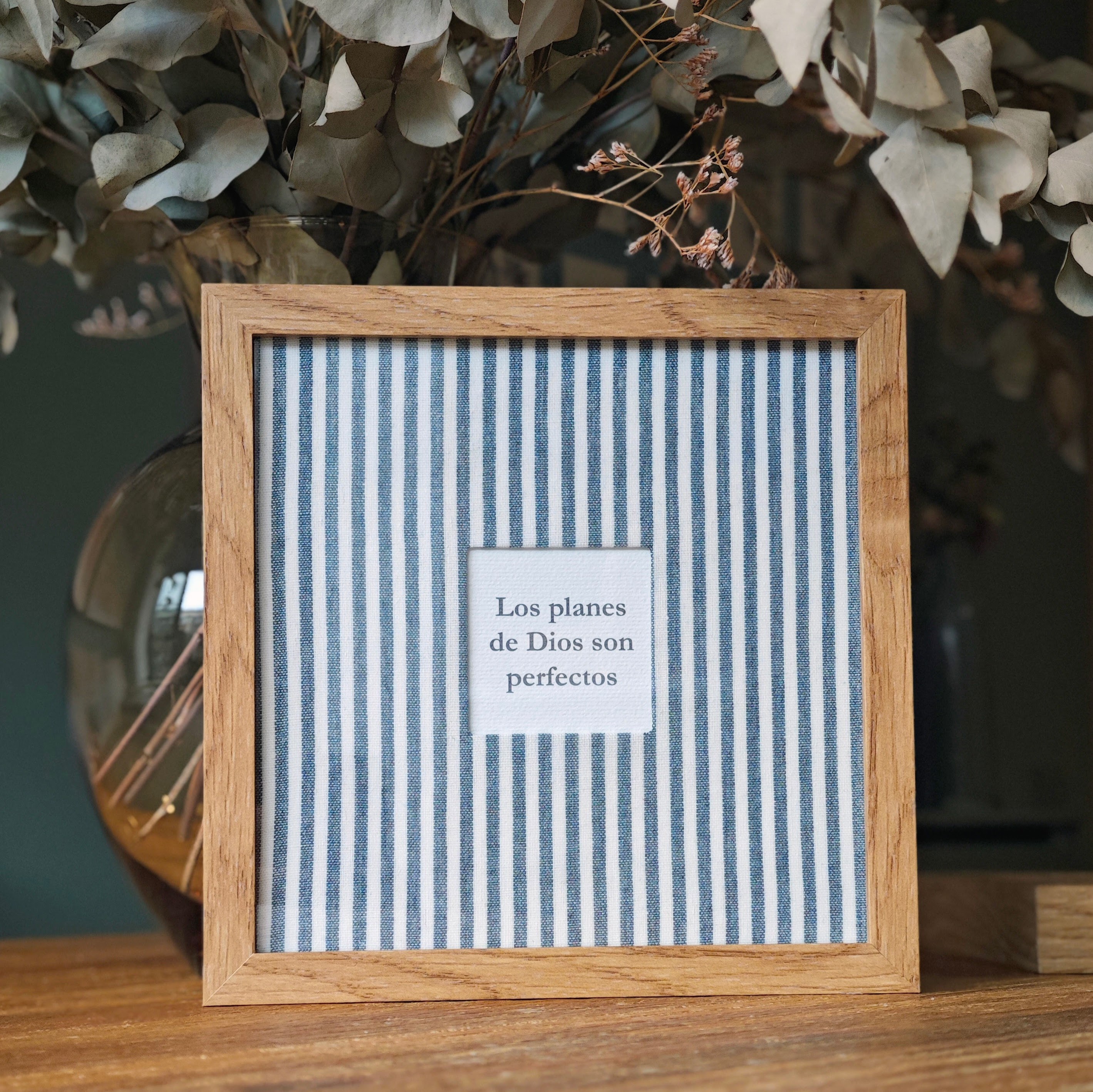 Marco frase 20x20 cm