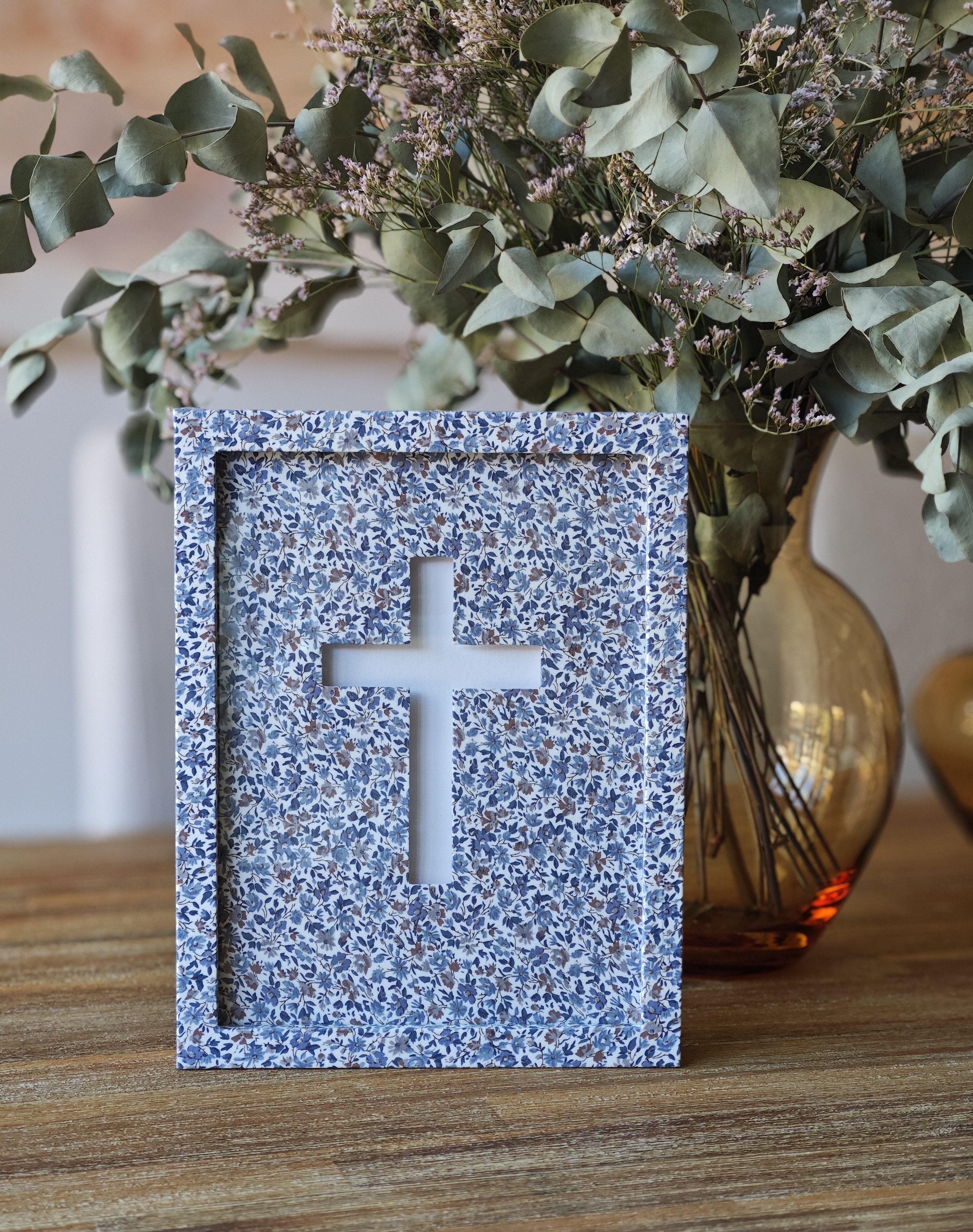 Cruz Flores de Otoño - Entelado