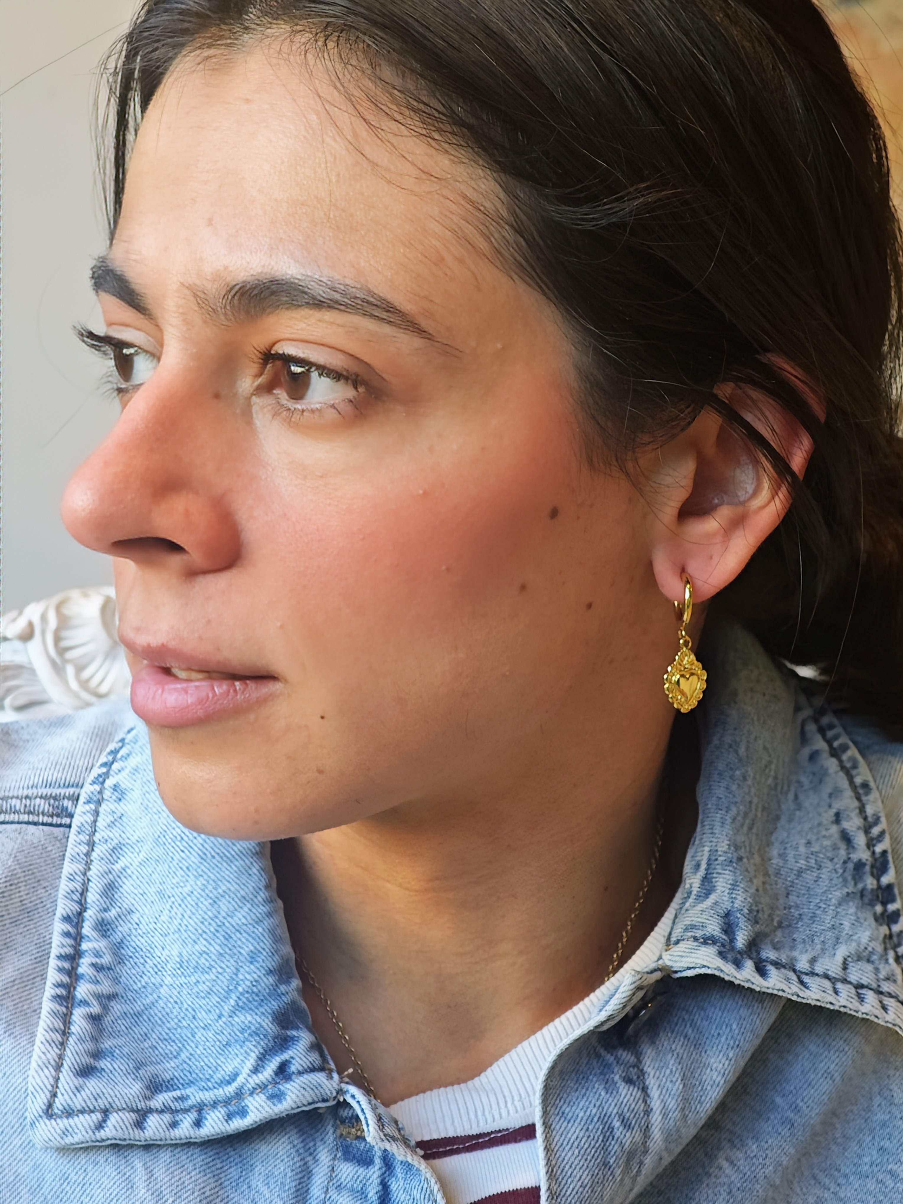 Pendiente "Corazón de Jesús"