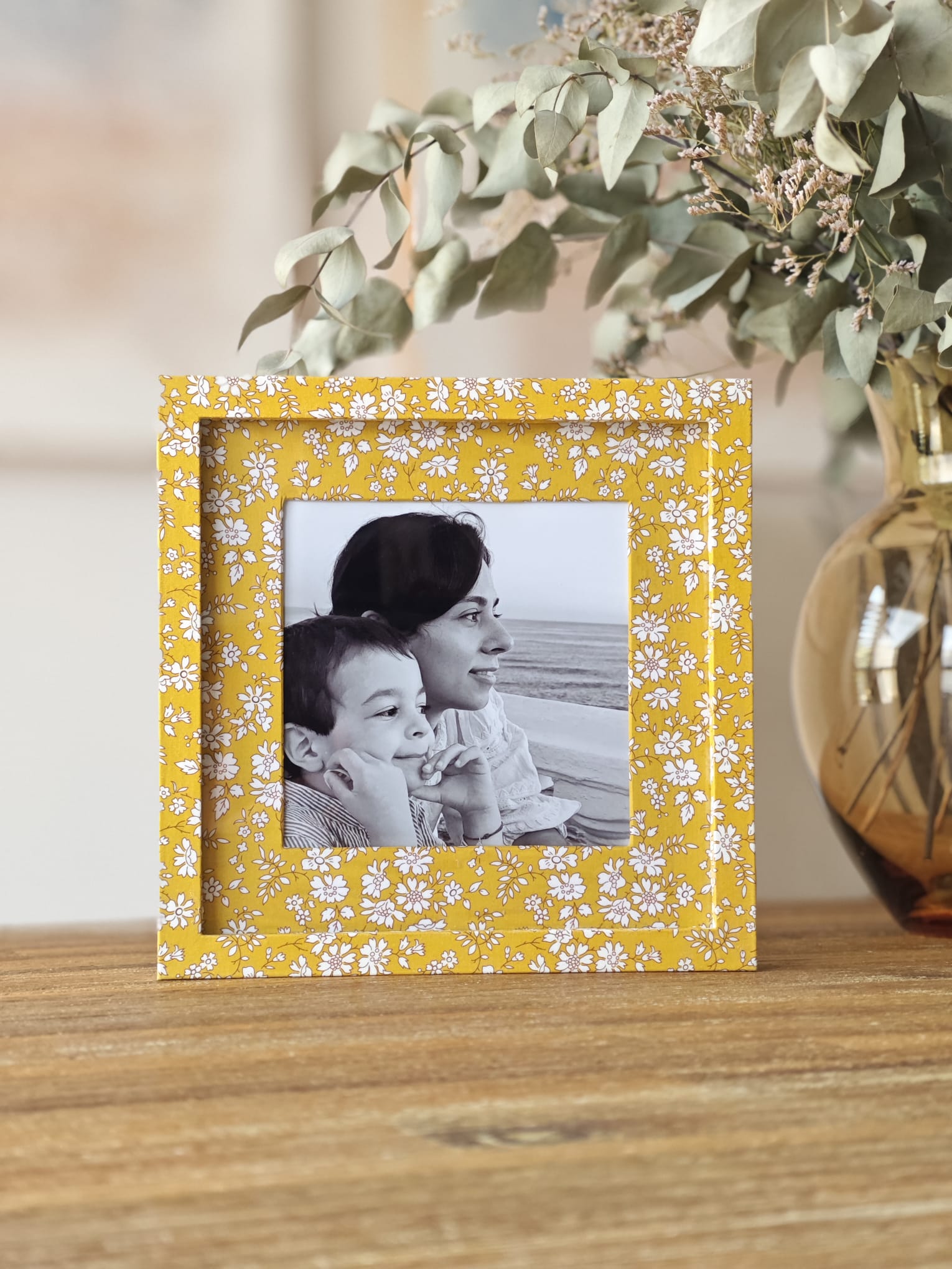 Marco Mustard&White - Cuadrado