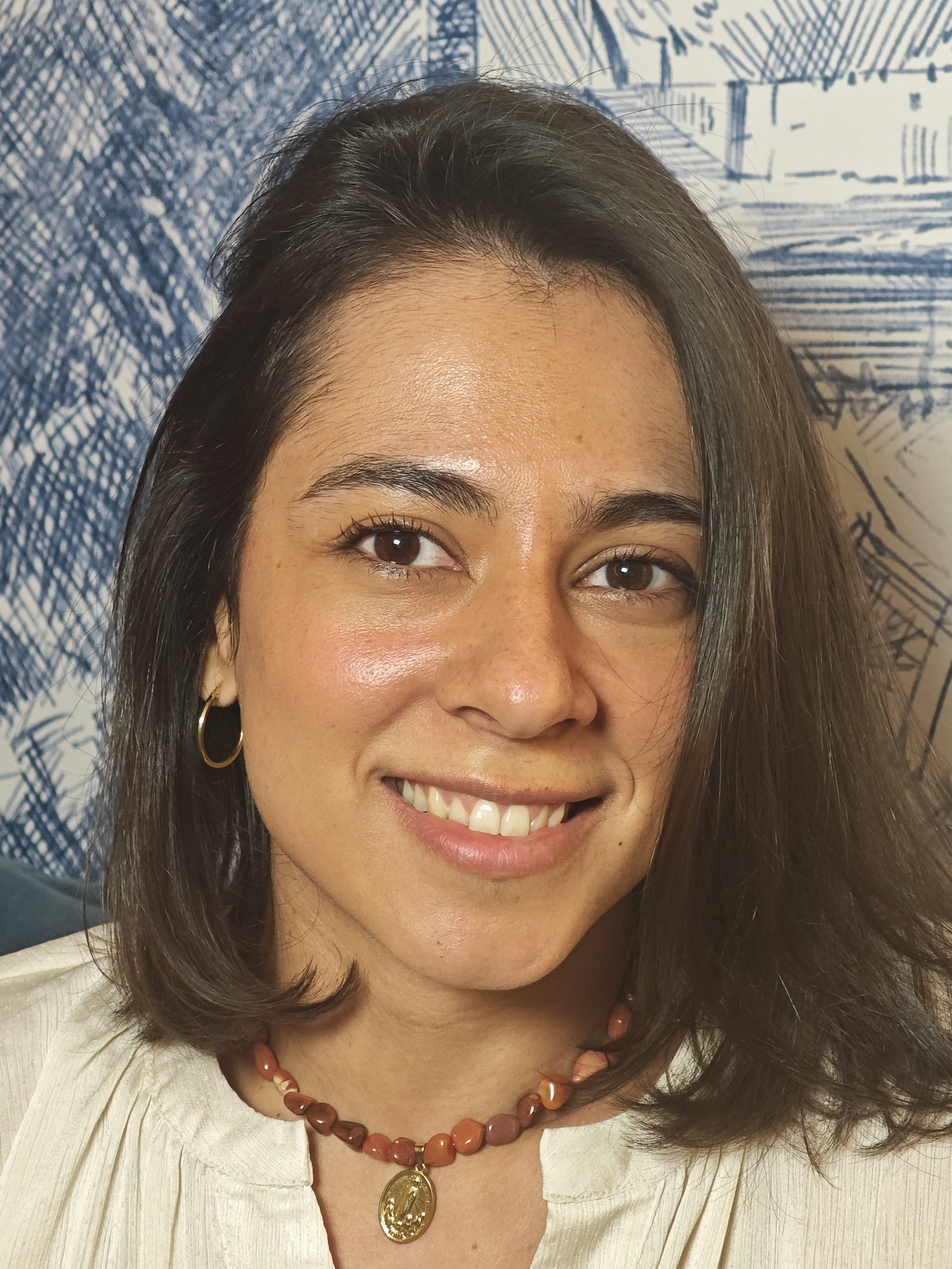 Gargantilla "Fátima" - Coral