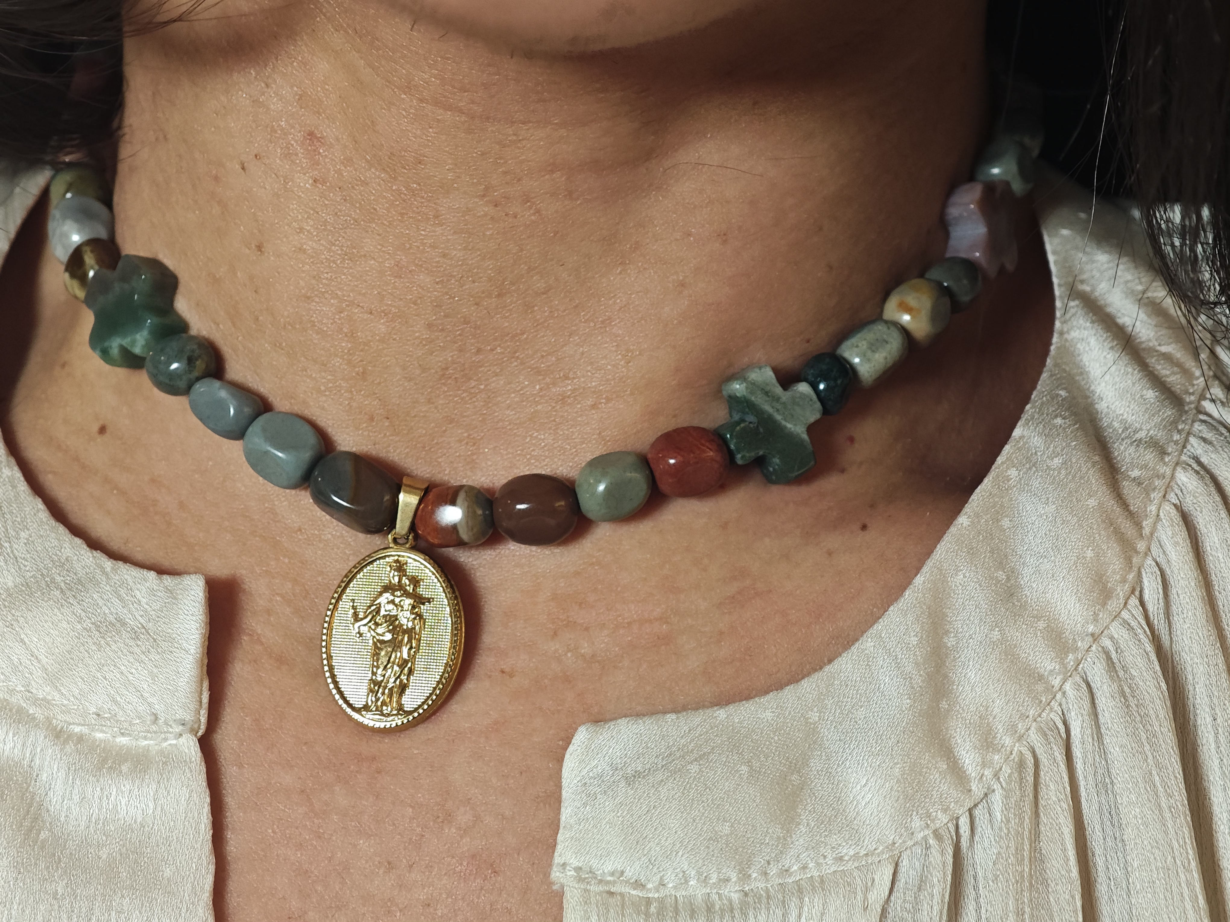 Gargantilla "María Auxiliadora" - Esperanza