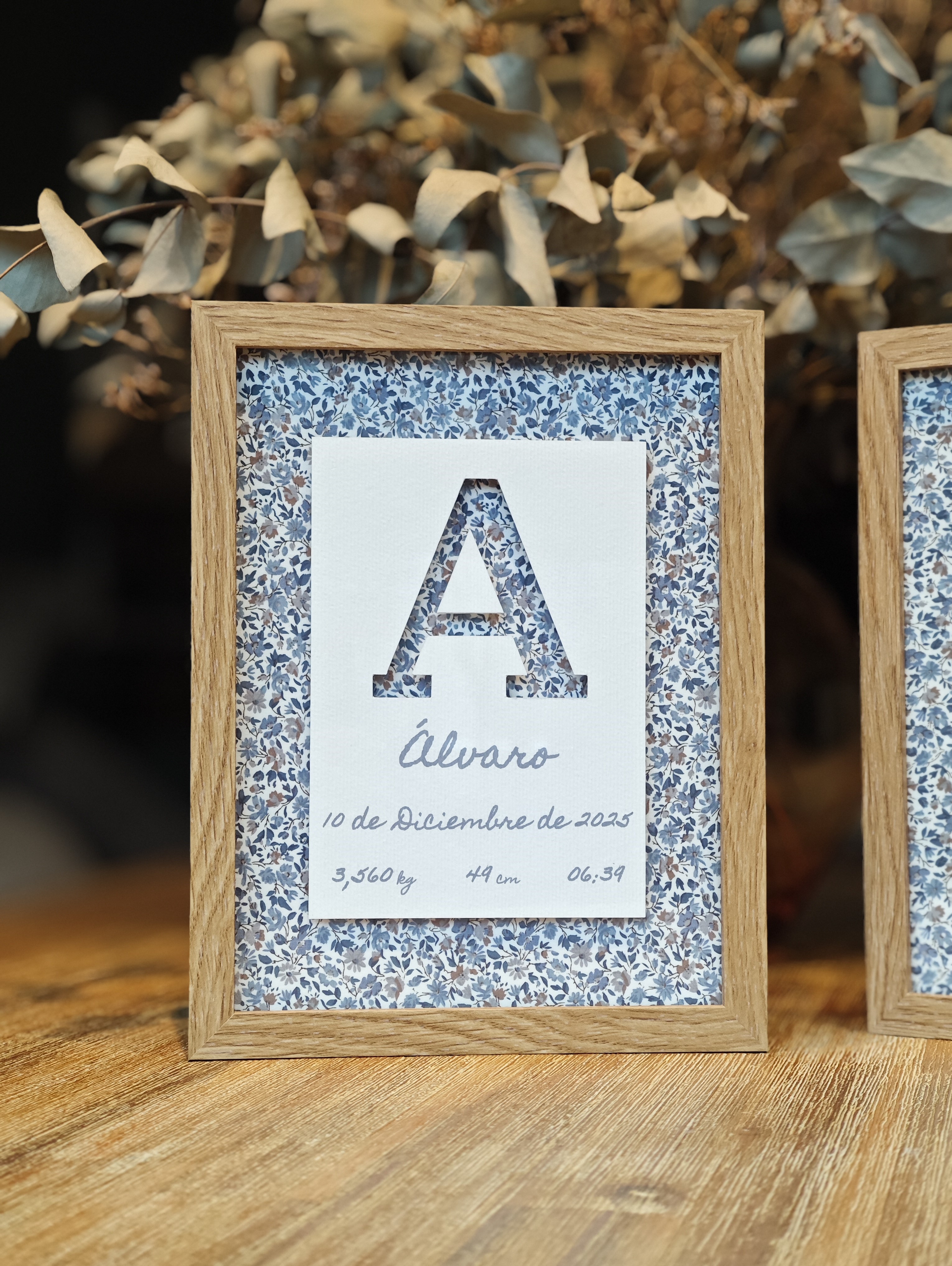 Natalicio/Bautizo - Modelo troquel