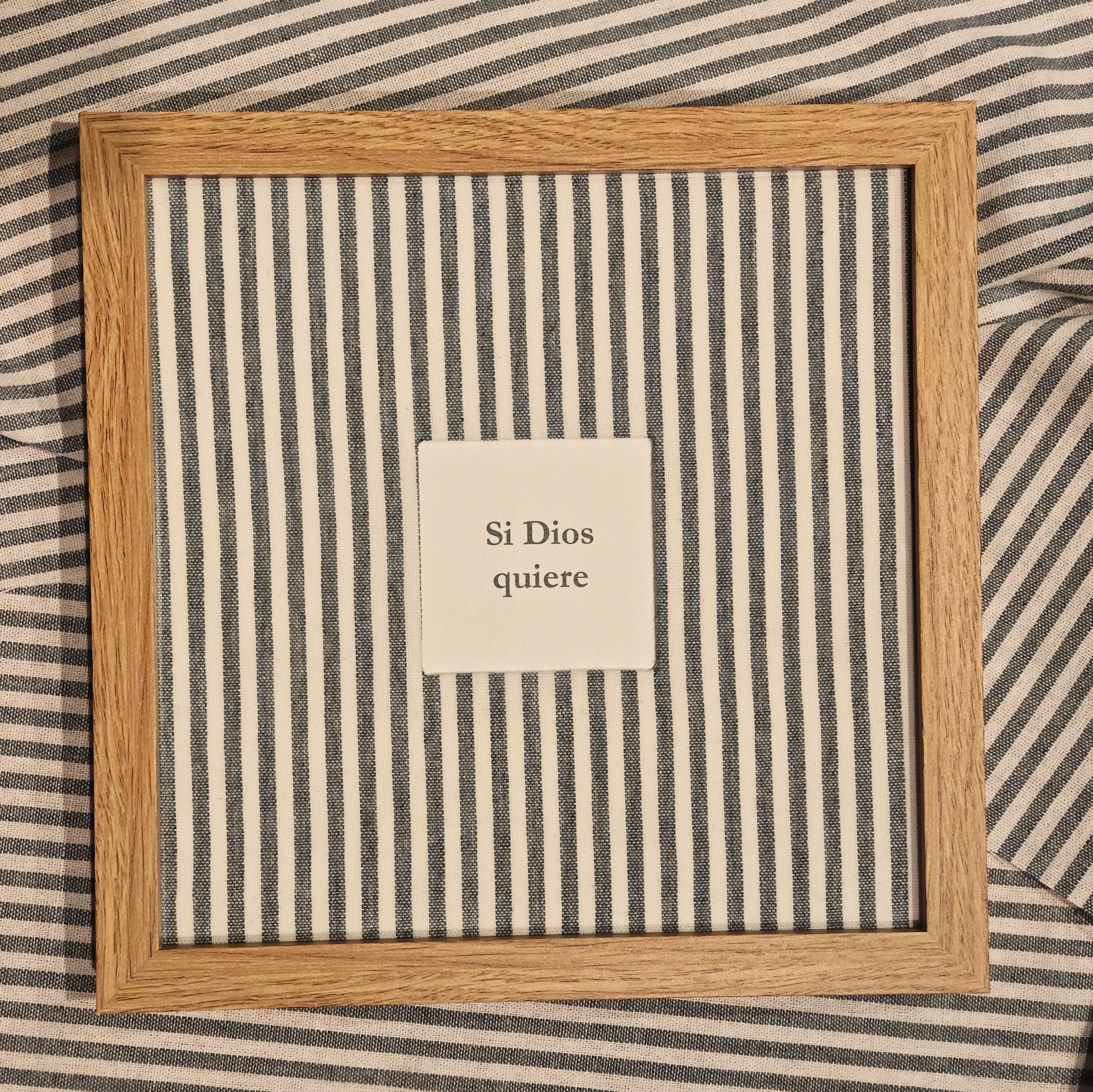 Marco frase 20x20 cm