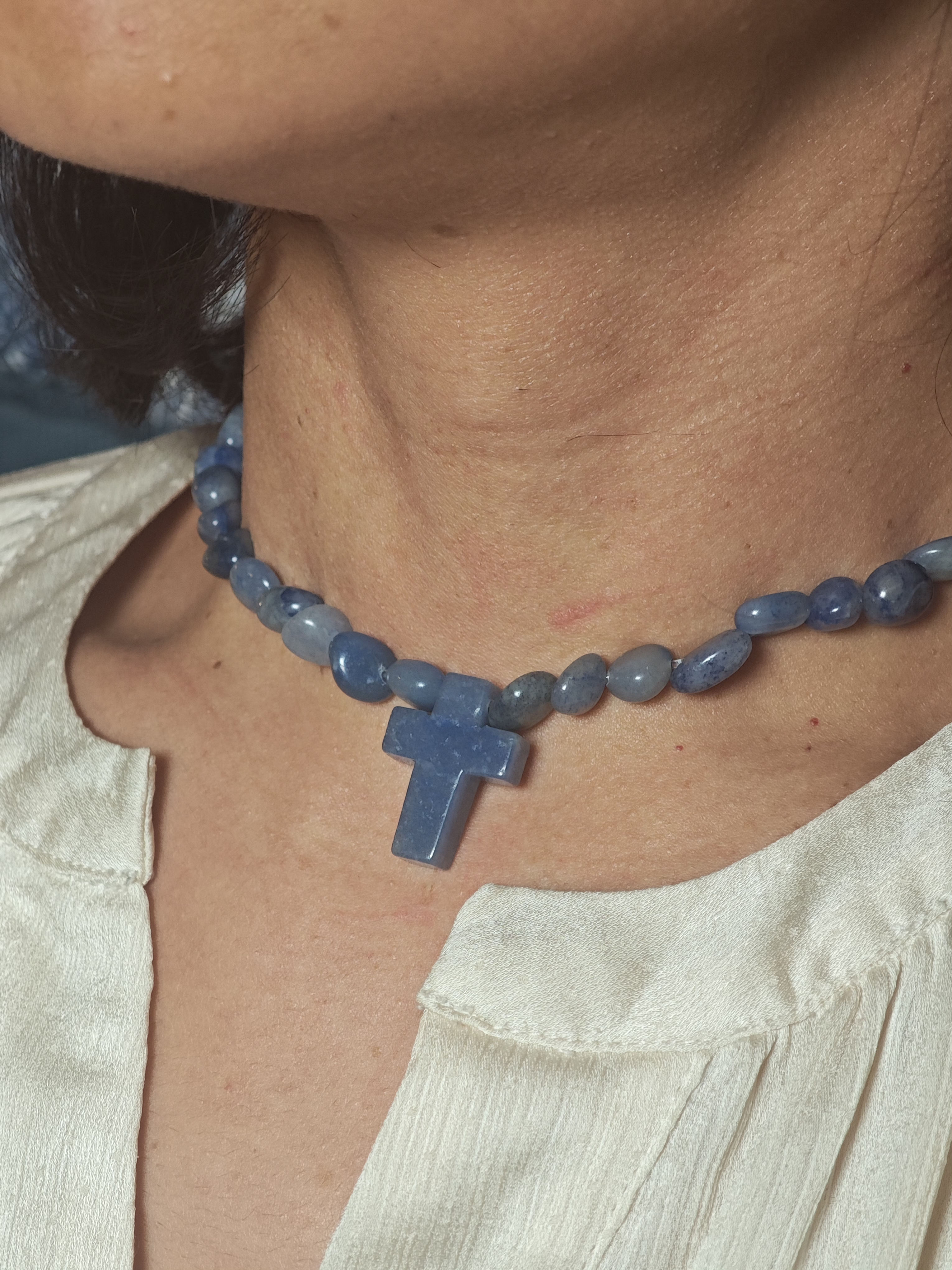 Gargantilla "Cruz" - Ocean