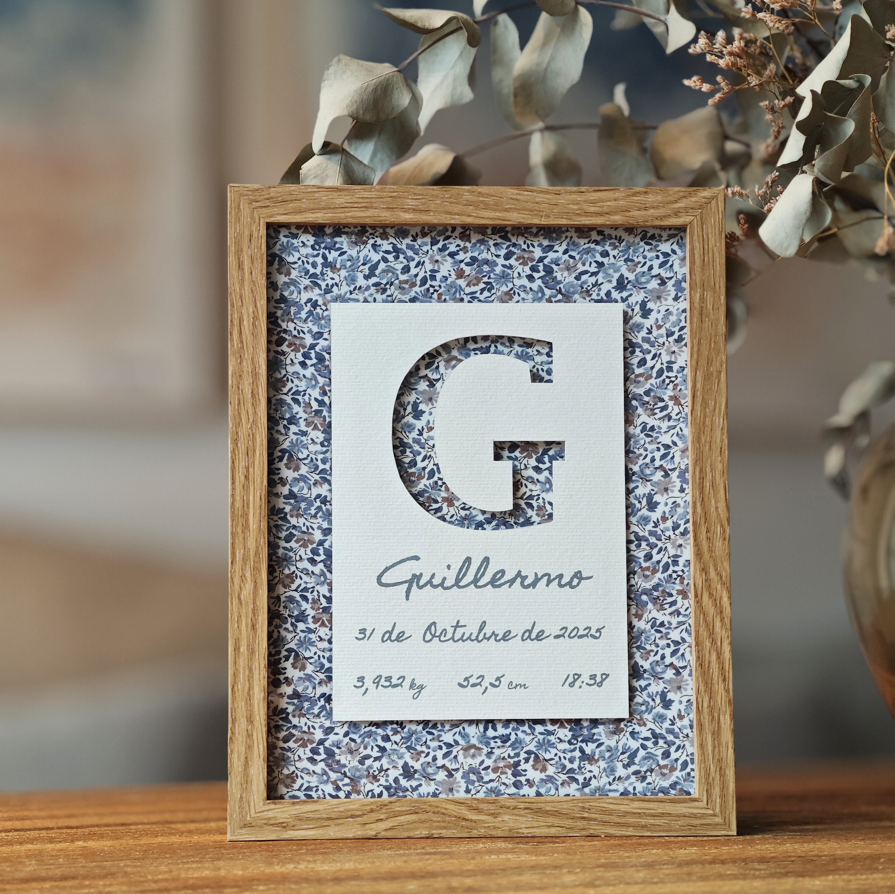 Natalicio/Bautizo - Modelo troquel