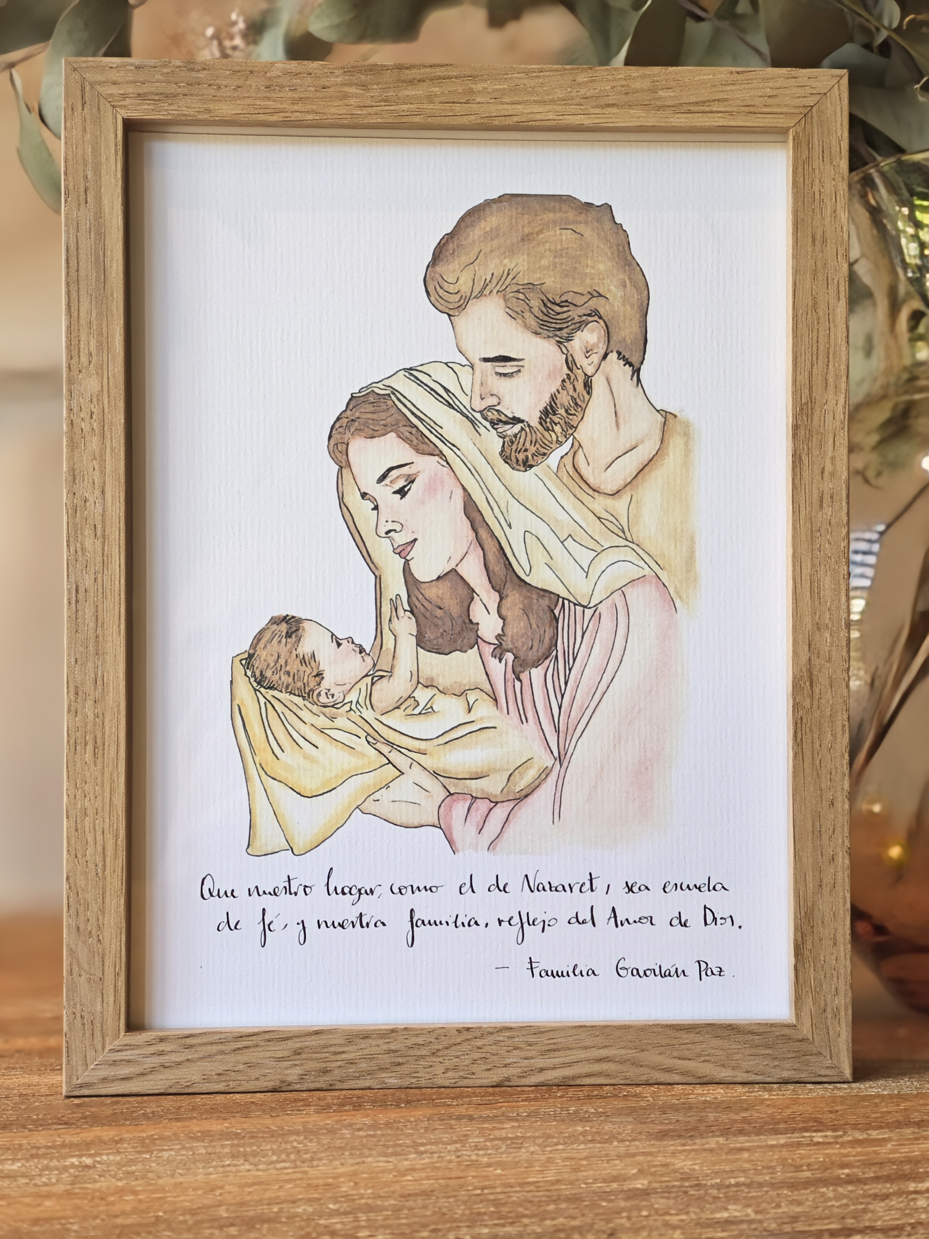 Marcos Impresión Acuarela - Personalizado