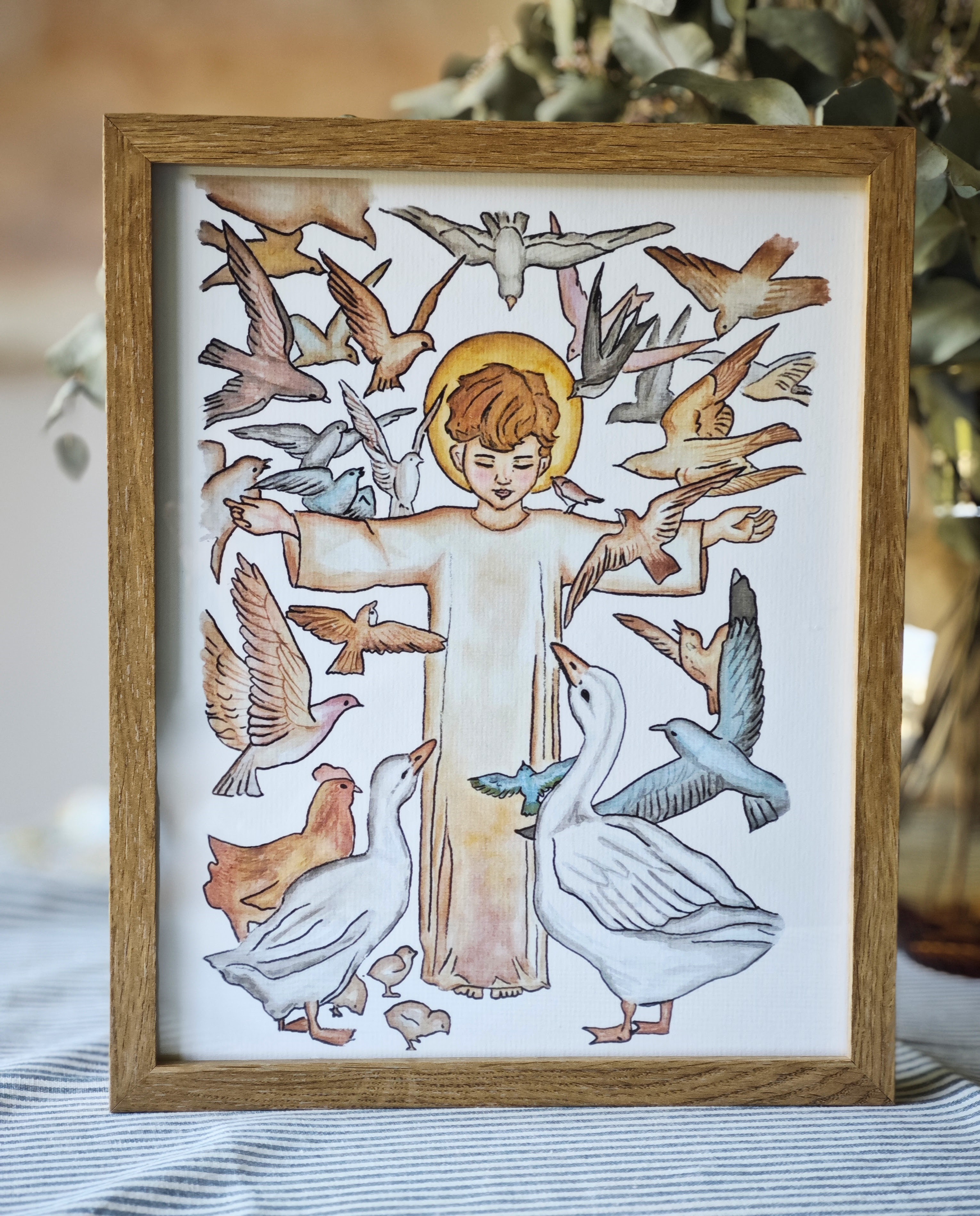 Marcos Impresión Acuarela - No personalizado